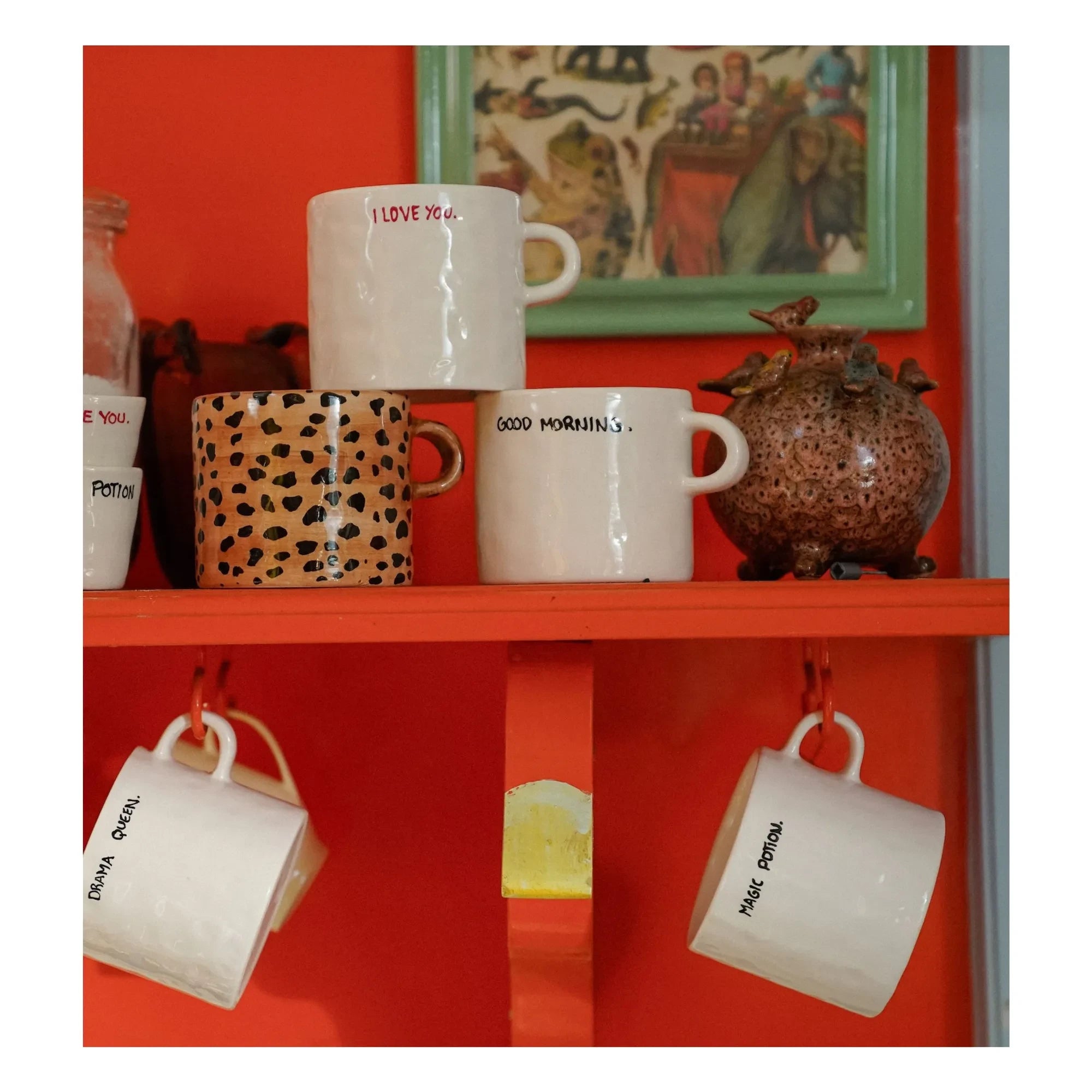 Anna + Nina - Perfect Morning Espresso Cups - Set of 2 | Ecru
