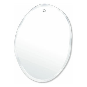 M Nuance - Slanted Mirror - Random Shape Vertical Oval