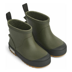 Liewood - Jesse Dino Thermal Rain Boot | Khaki