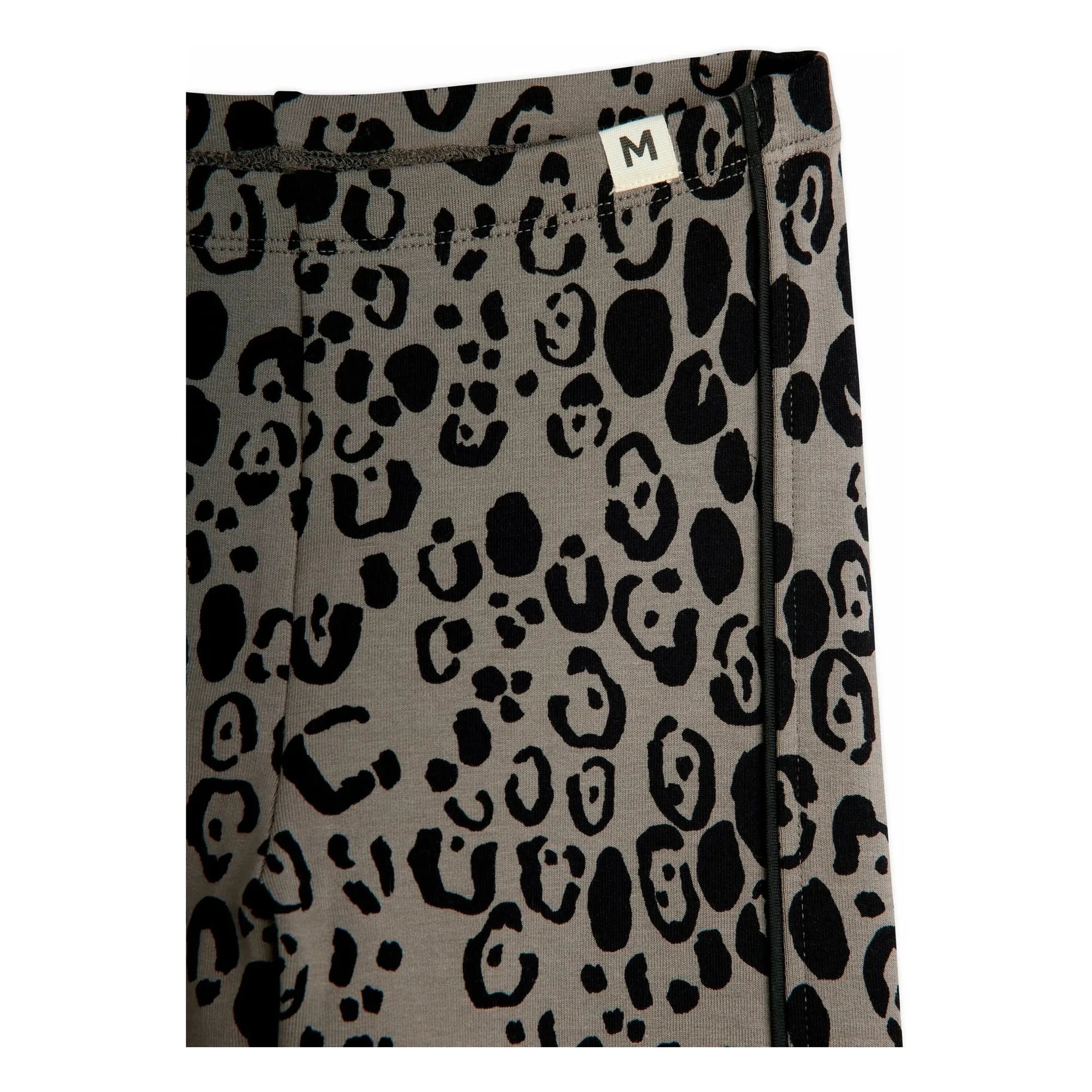 Mini Rodini - Organic Cotton Leopard Leggings | Gray