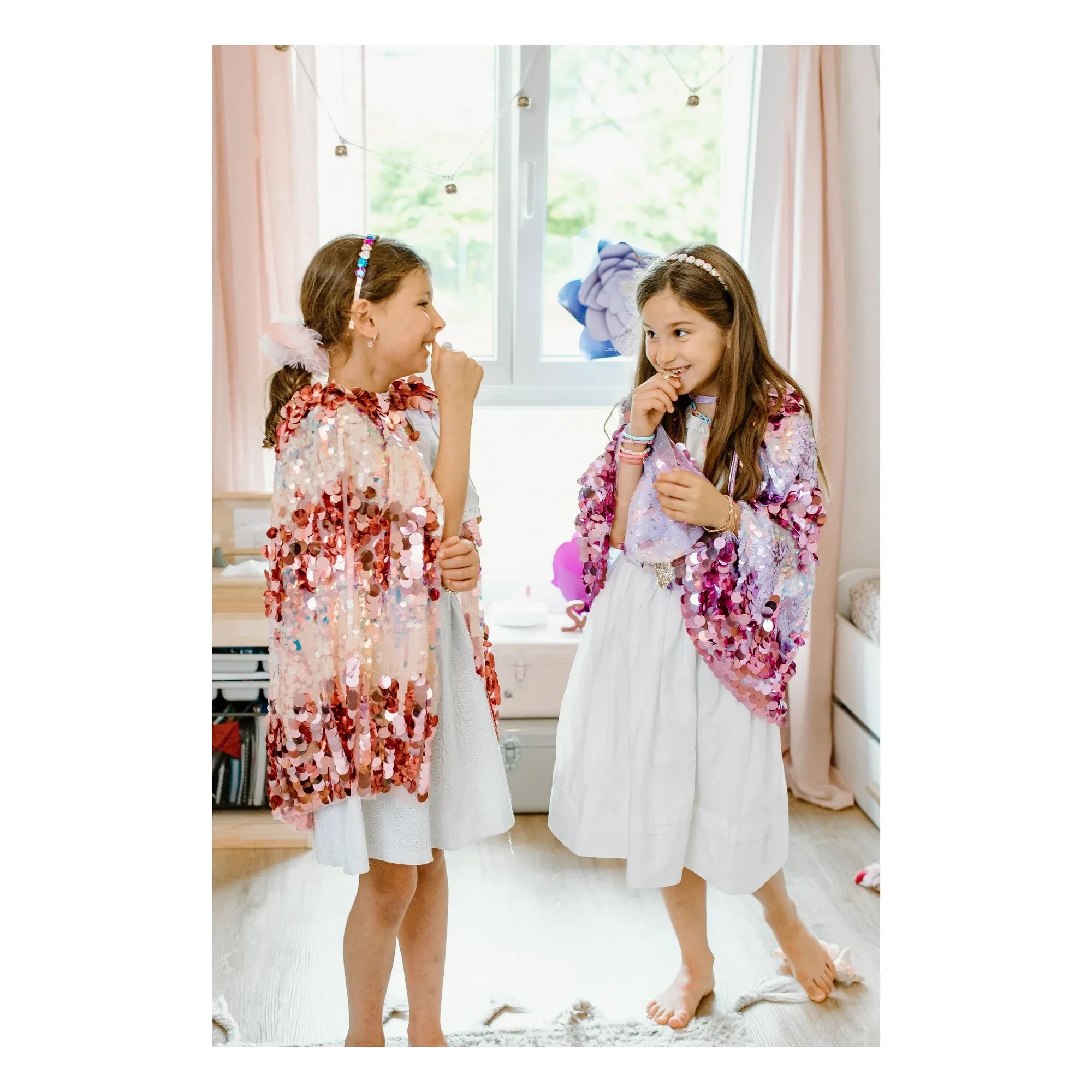 Great Pretenders - 5th Avenue Sequin Cape | Pink