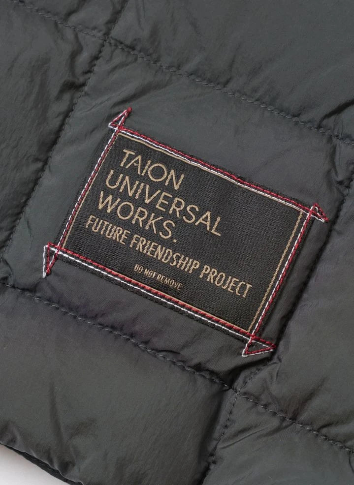 Universal Works - Universal Works x Taion Naylon Ceket | Kömür grisi
