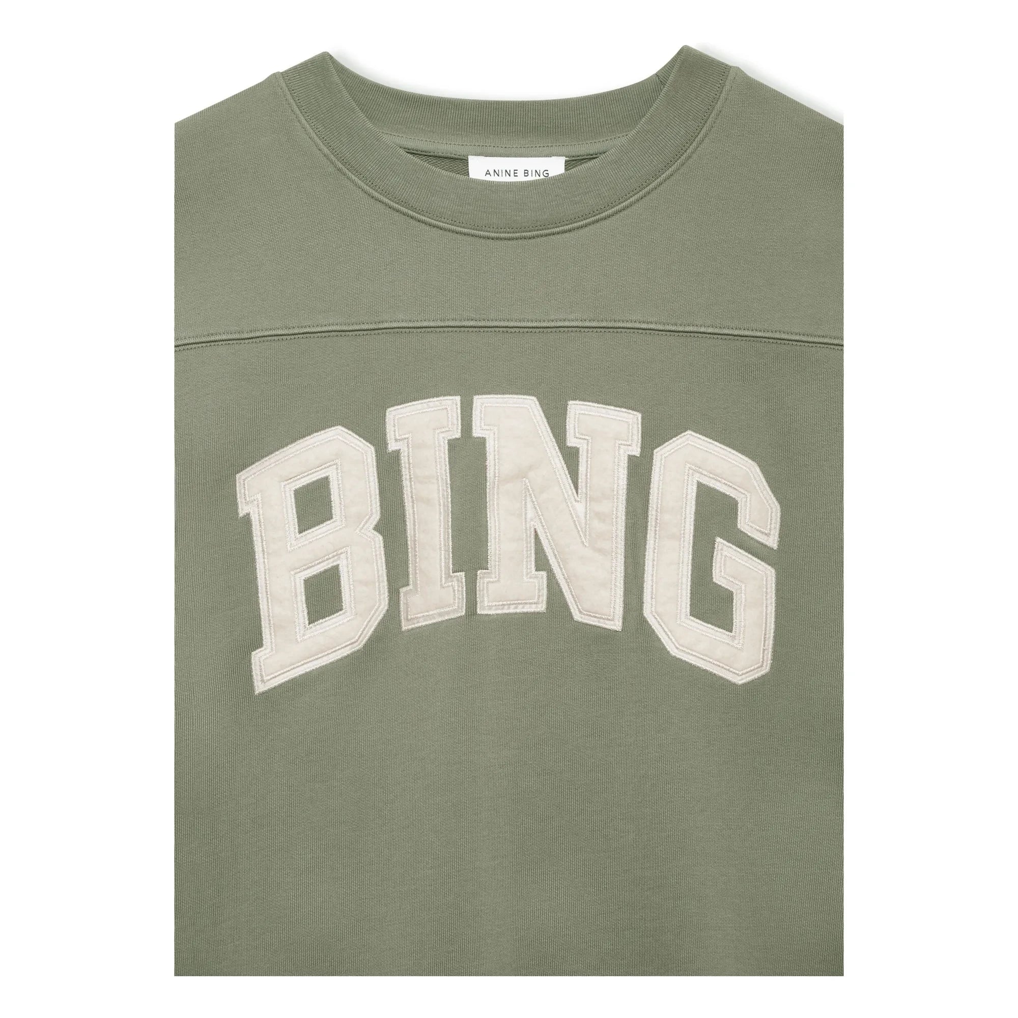 Anine Bing - Trenton Bing Sweatshirt | Olive Green