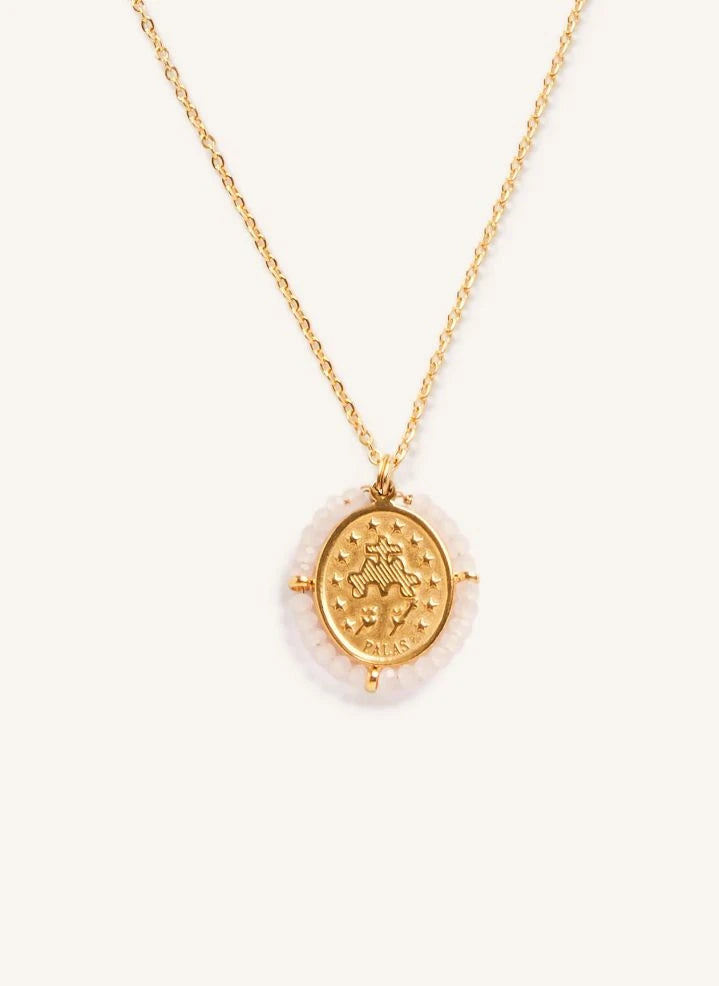 Palas - Santa Maria Necklace | Dusty Pink