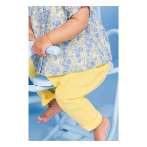 Bonton - Laos Cotton Gauze Pants | Yellow
