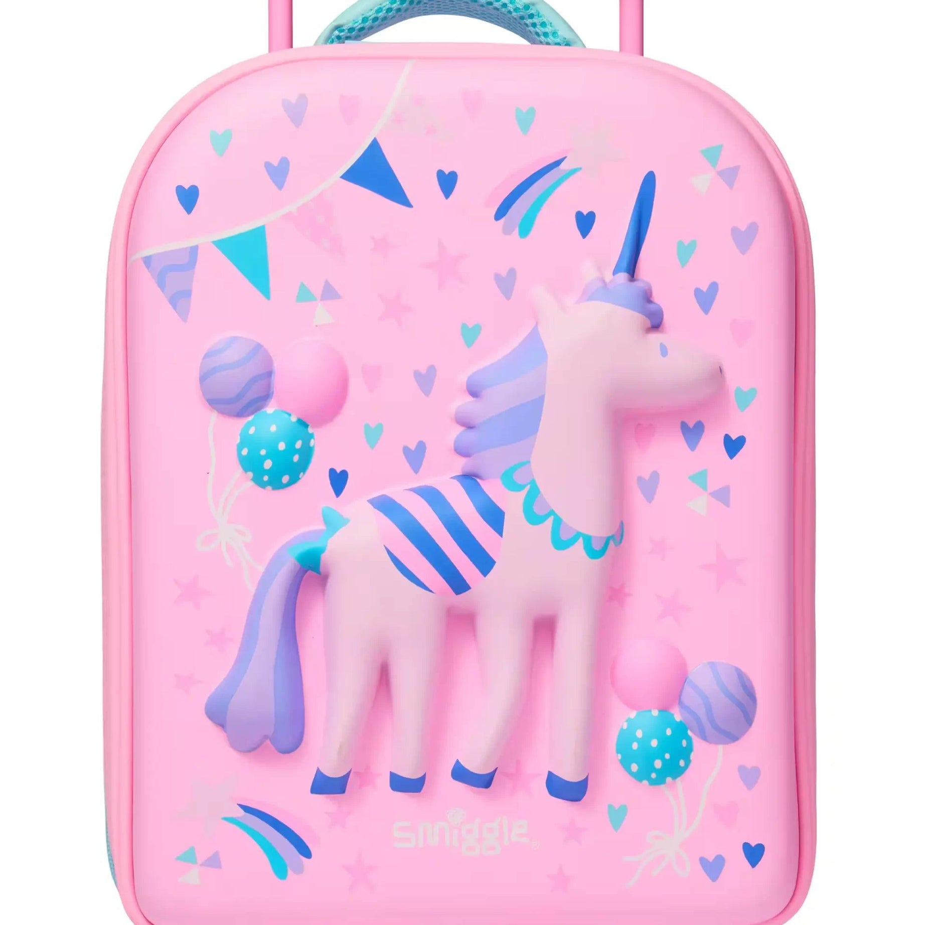 Smiggle - Glide Teeny Tiny Hardtop Okul ve Seyahat Çantası-Dinossi