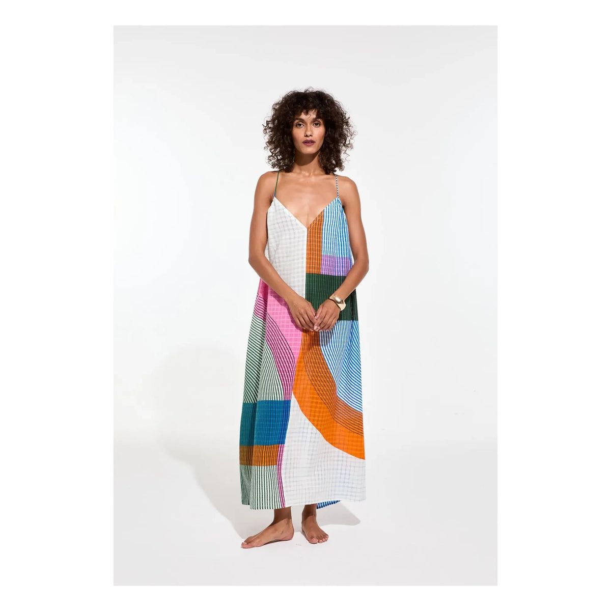 Mapoésie - Miami Ettore Cotton Dress | White
