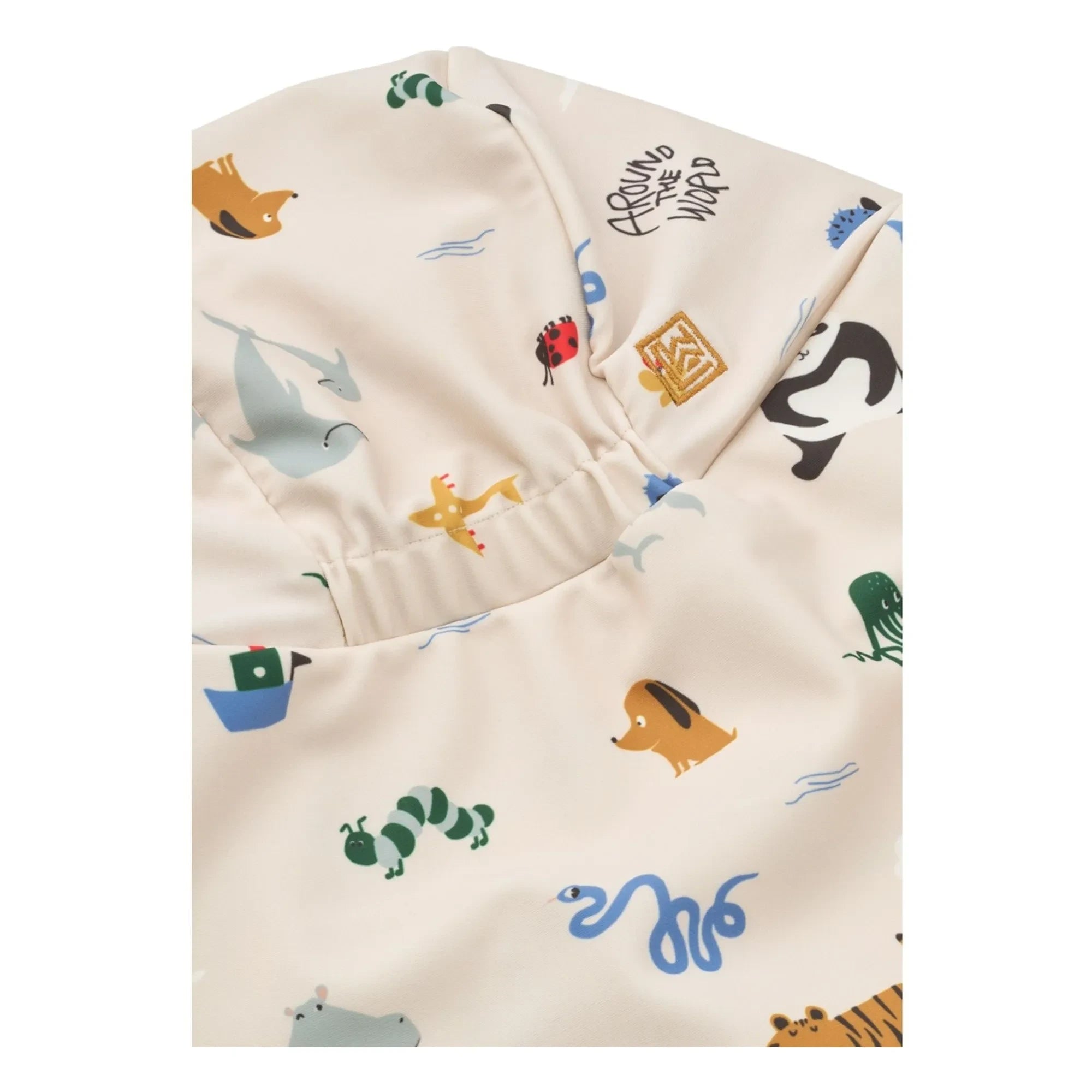 Liewood - Cecilia Animal UV Protective Hat | Ecru