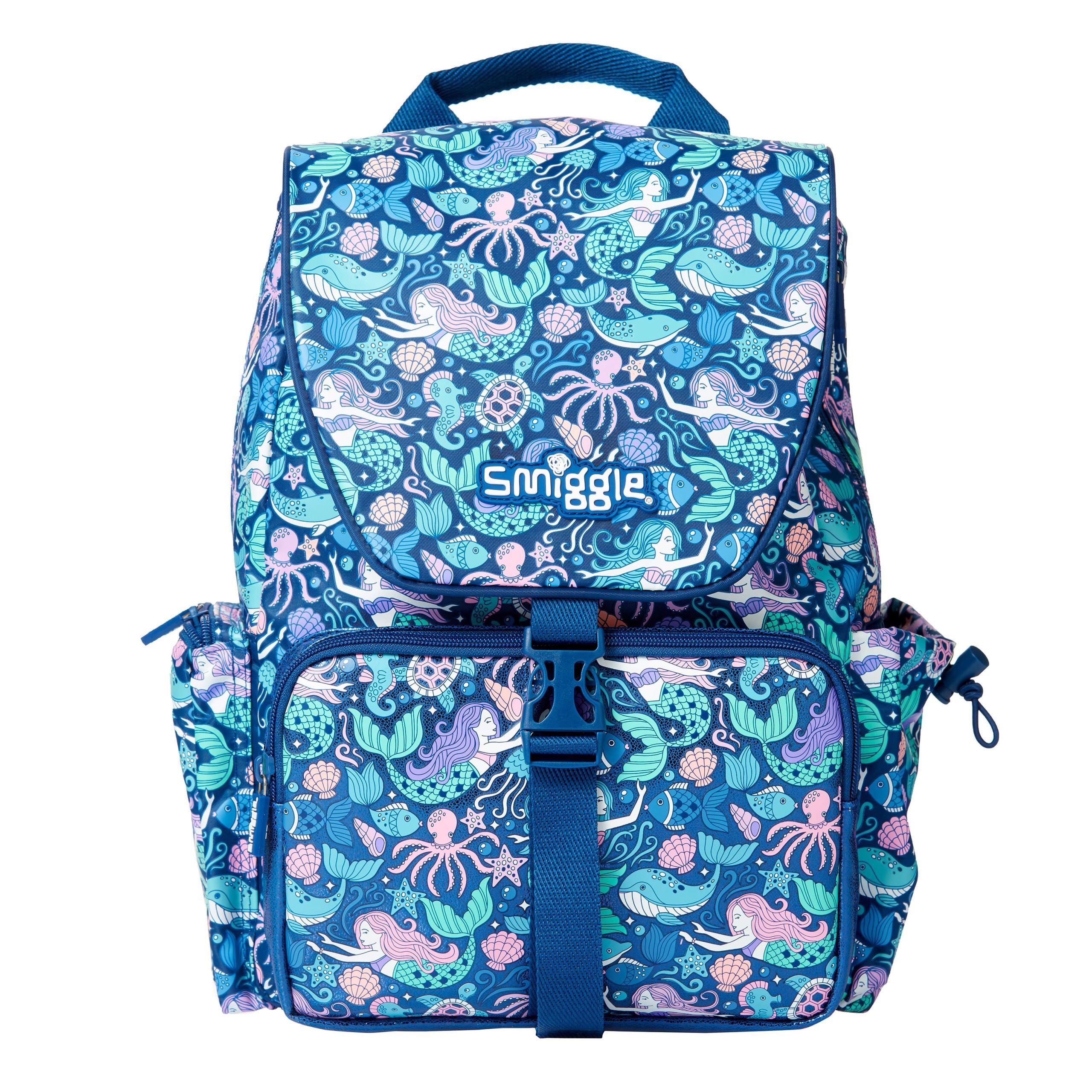 Smiggle - Beam Lacivert Sırt Çantası-Dinossi