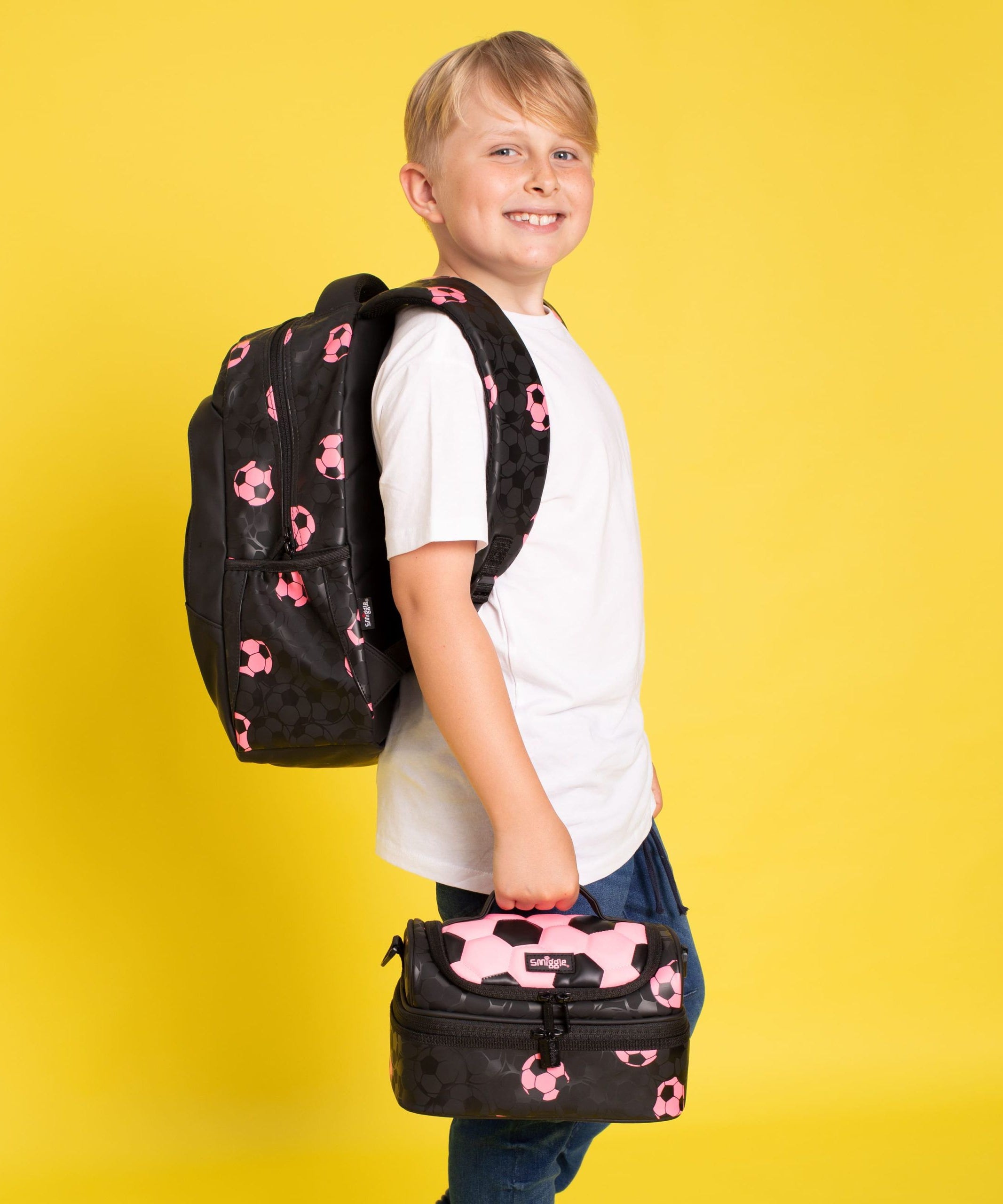 Smiggle - Striker Klasik Sırt Çantası-Dinossi