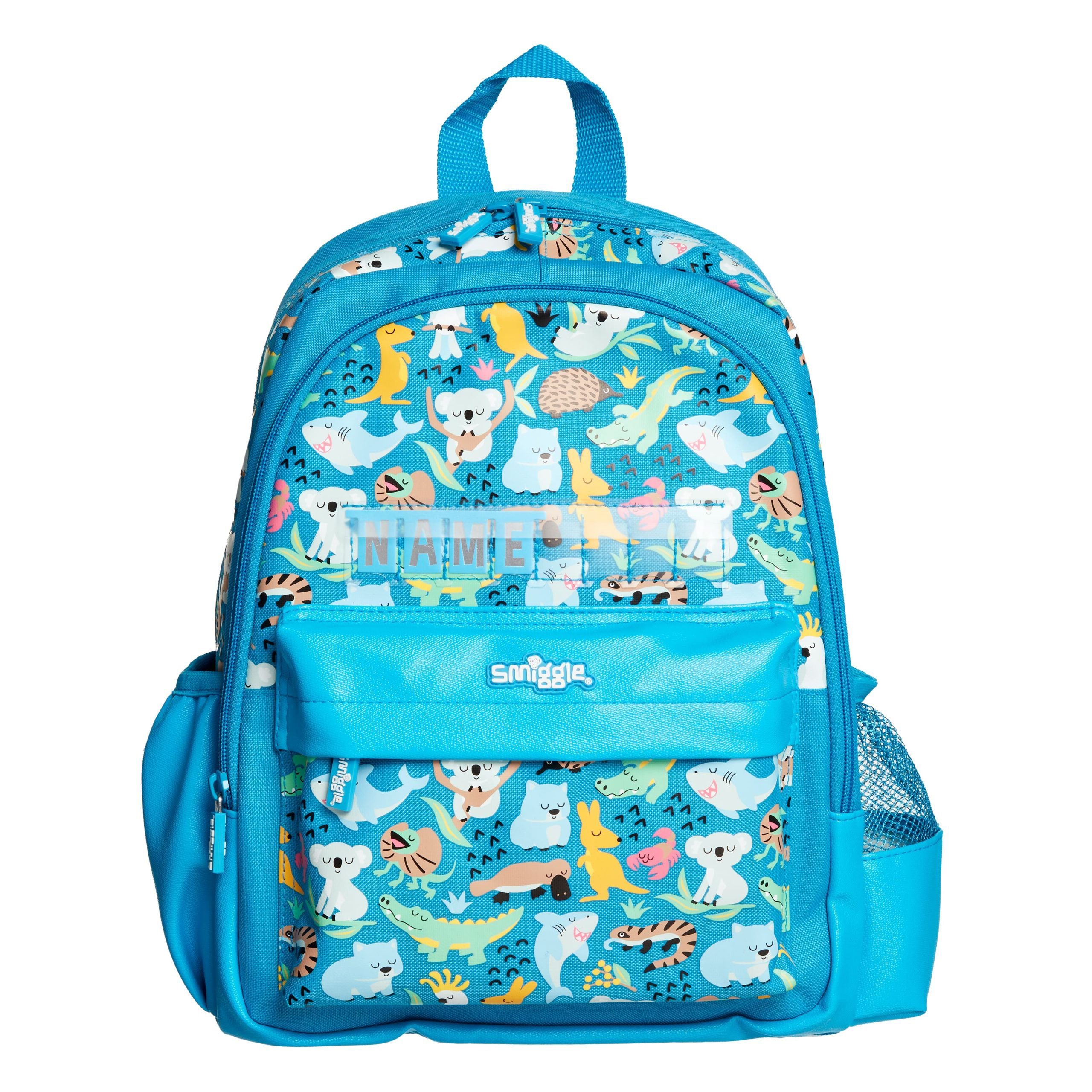 Smiggle - Lil' Mates Id Junior Mavi Koala Sırt Çantası-Dinossi