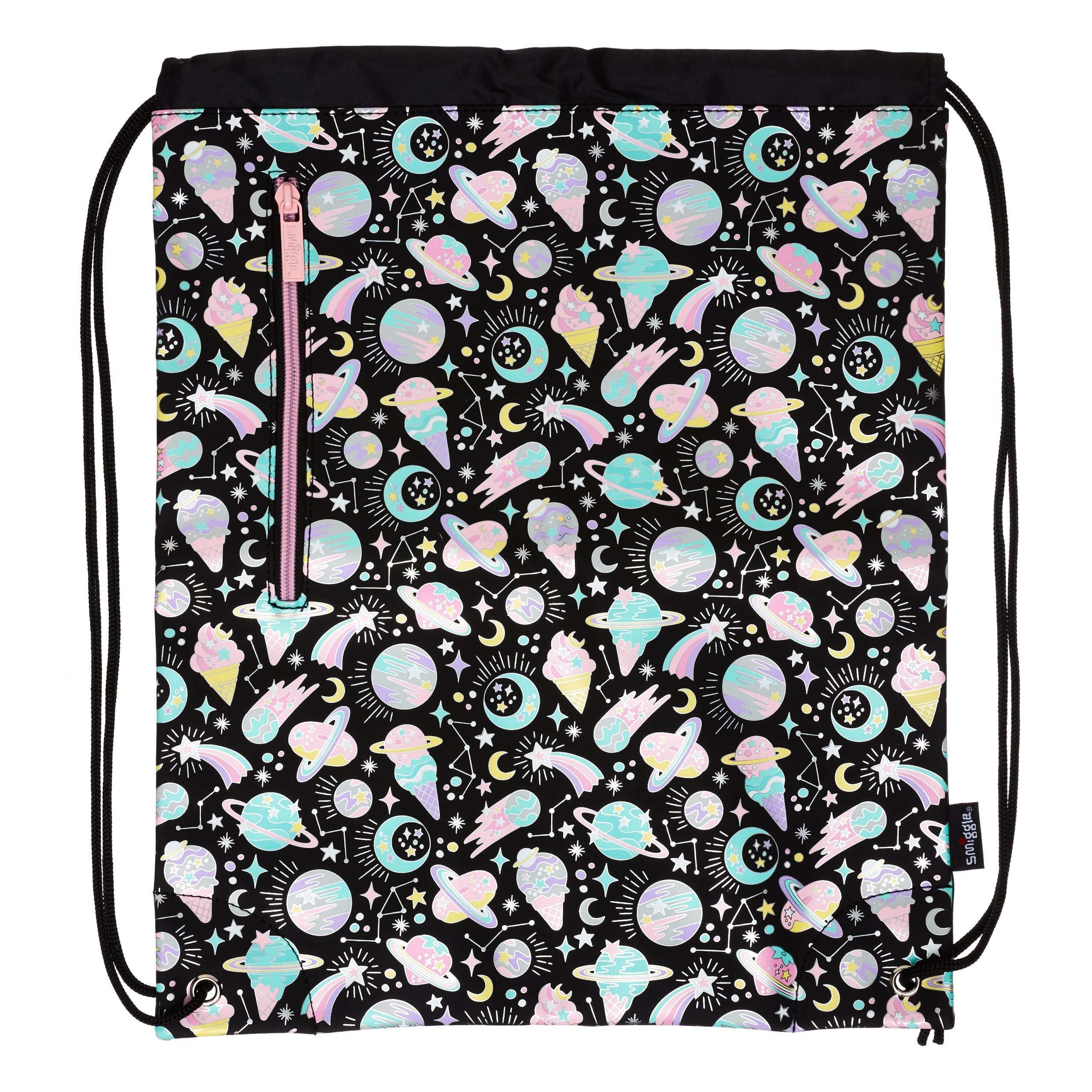 Smiggle - Beyond Siyah İpli Çanta-Dinossi