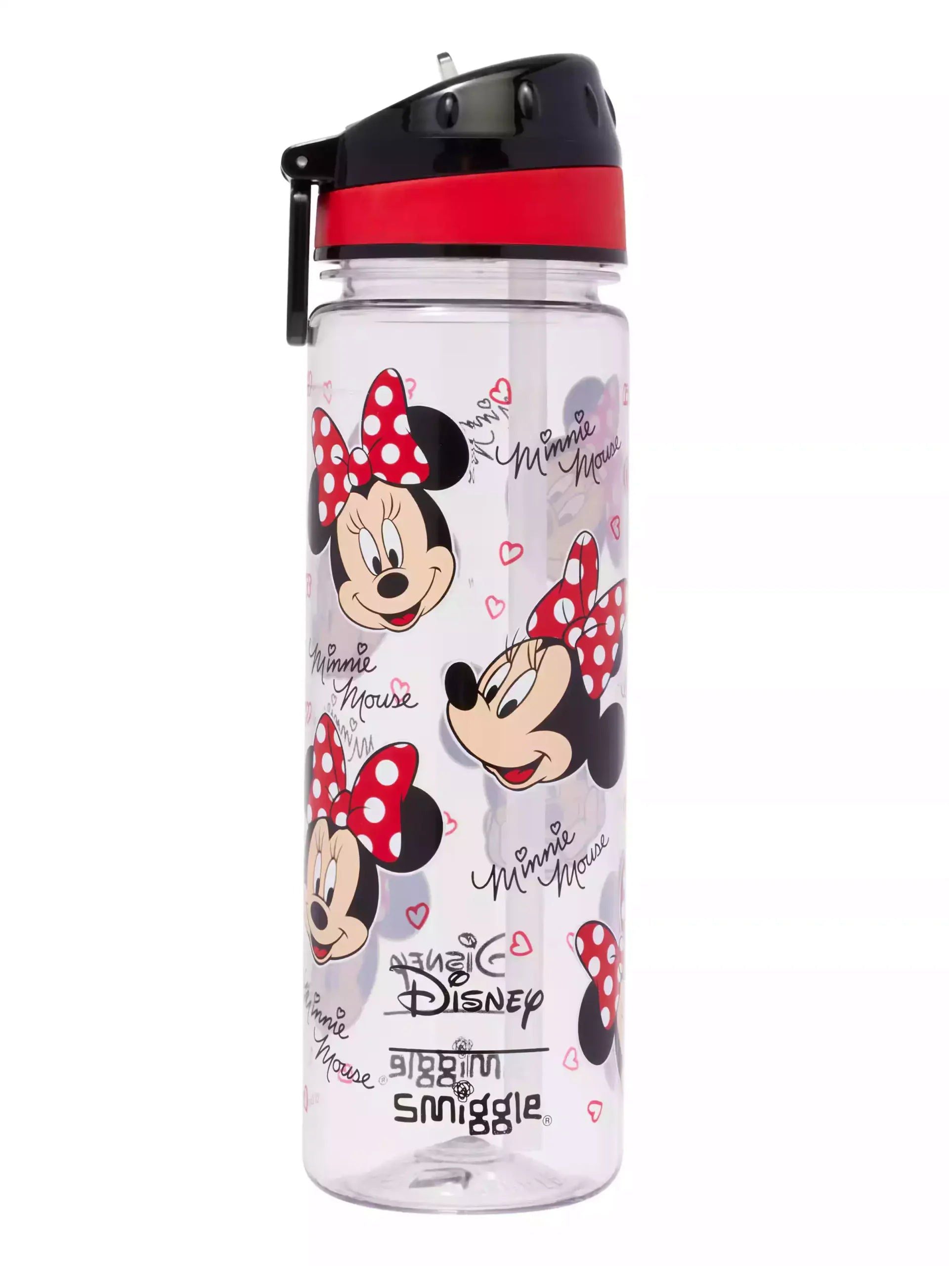 Smiggle - Minnie Mouse 650ML Pipetli BPAsız Suluk-Dinossi