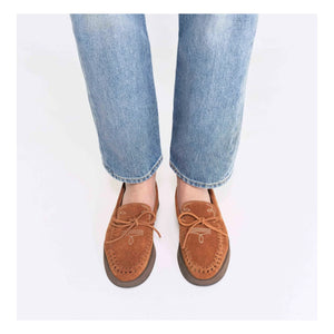Socque Paris - Totem Süet Loaferlar | Camel