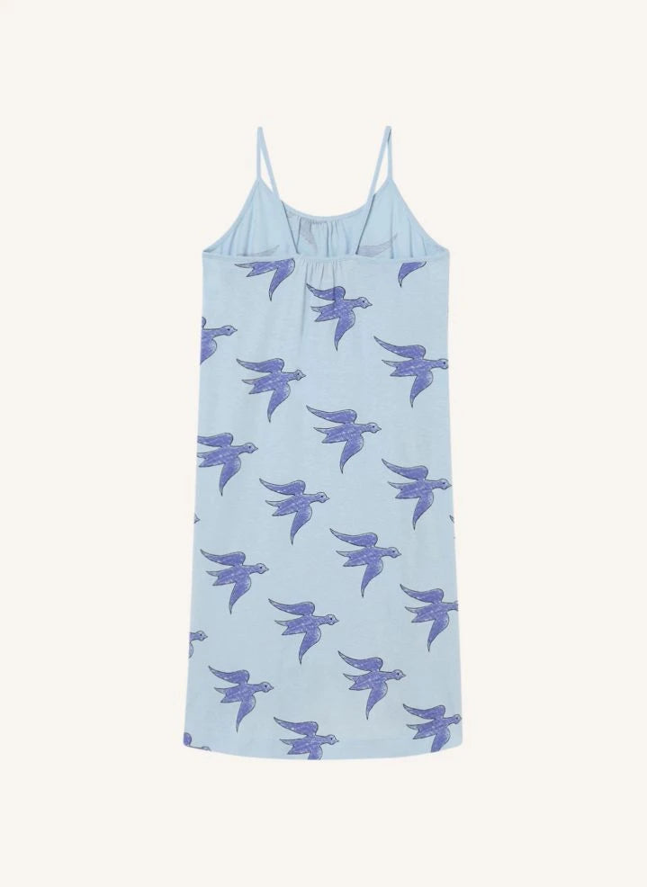 The Animals Observatory - Gazel Birds Dress | Light Blue
