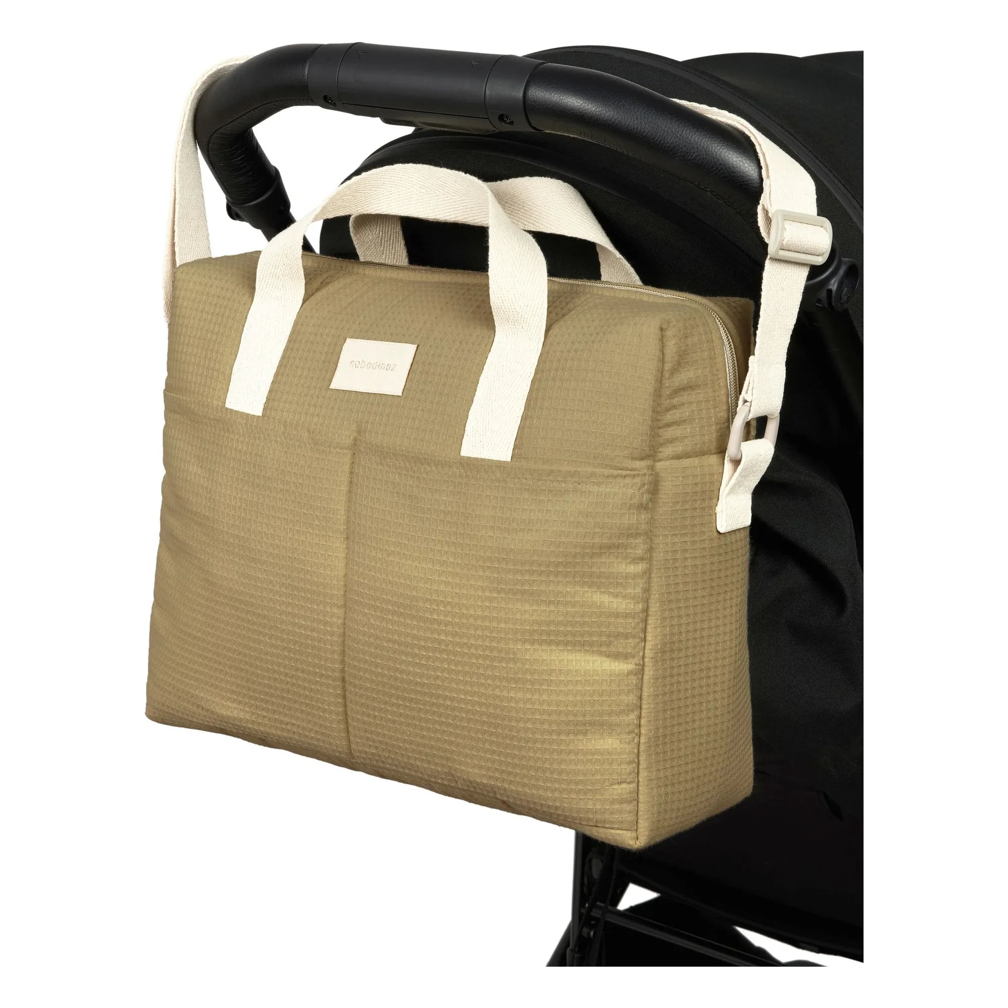 Nobodinoz - Gala Opera Waterproof Baby Changing Bag | Olive