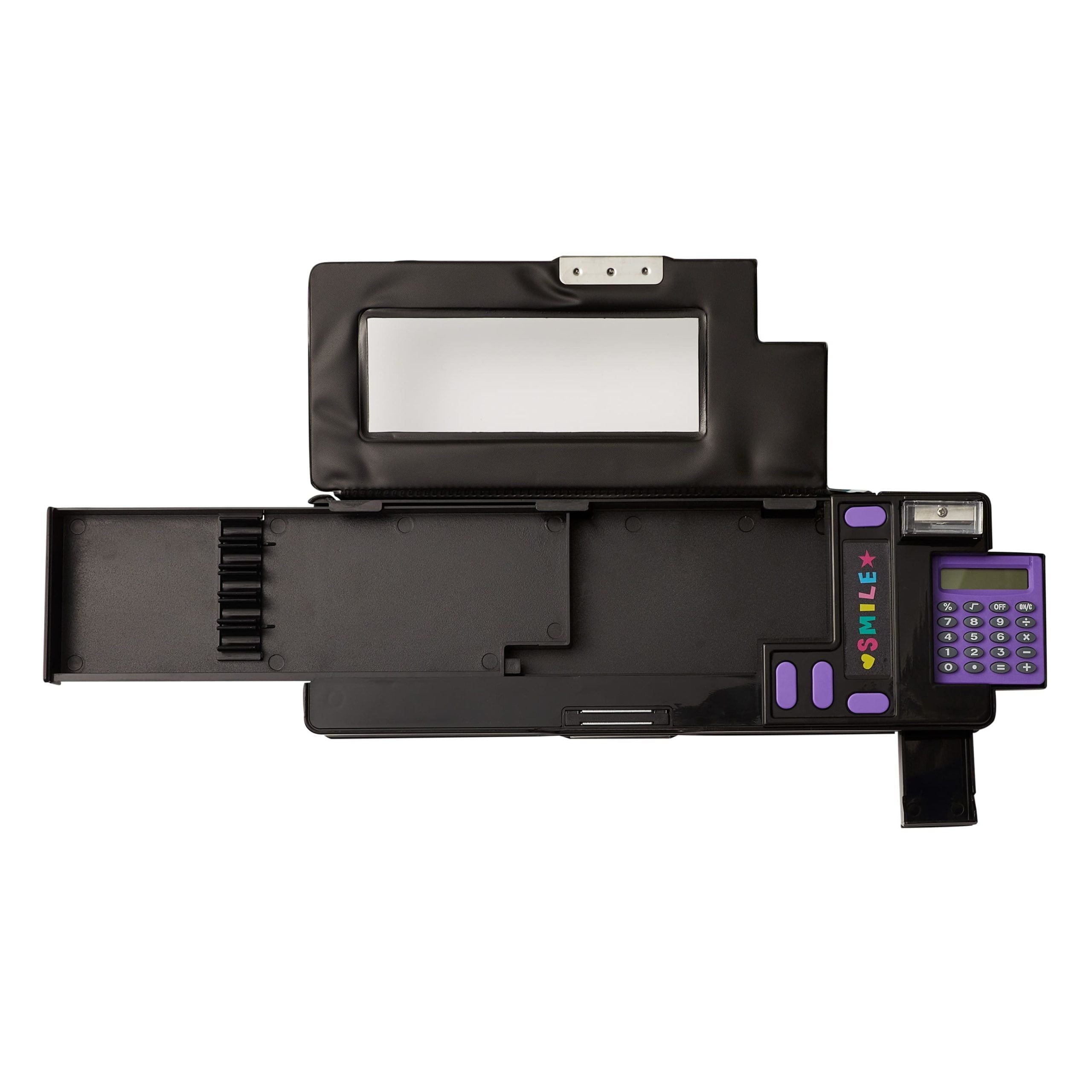 Smiggle - Better Together Hesap Makineli Poput Otomatik Kalem Kutusu-Dinossi