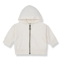 1+ in the family - Comarruga Hoodie | White