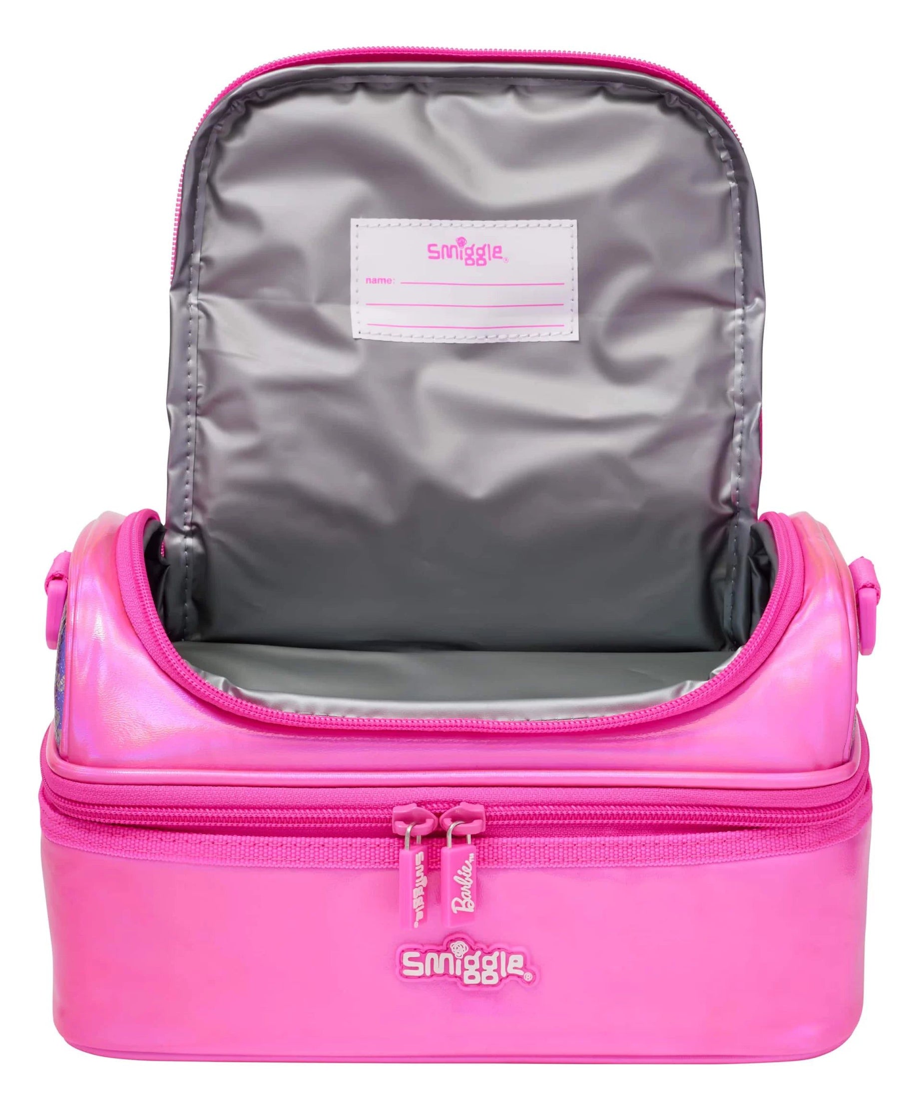 Smiggle - Barbie Çift Katlı Beslenme Çantası-Dinossi