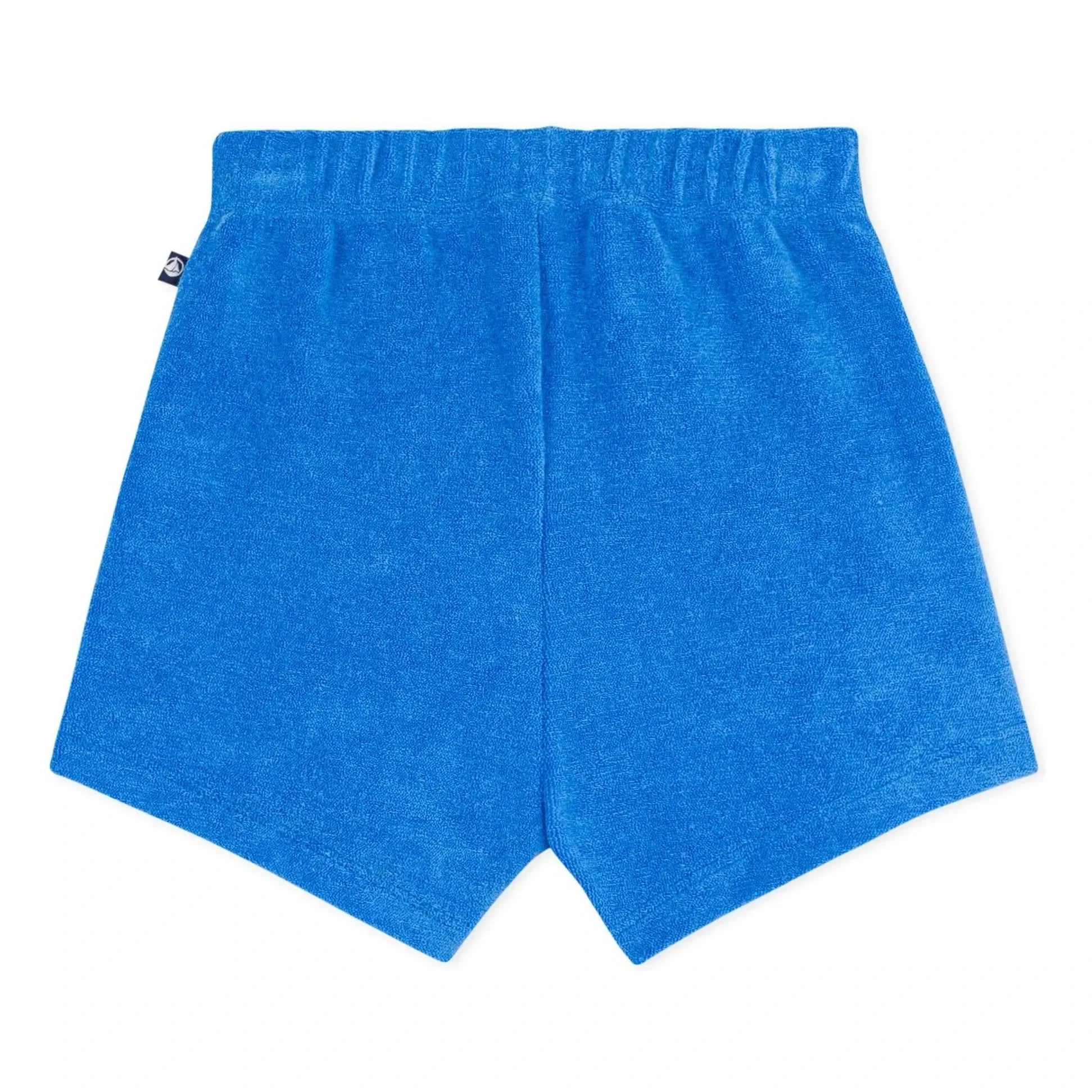 Petit Bateau - Uni Terry Shorts | Royal Blue