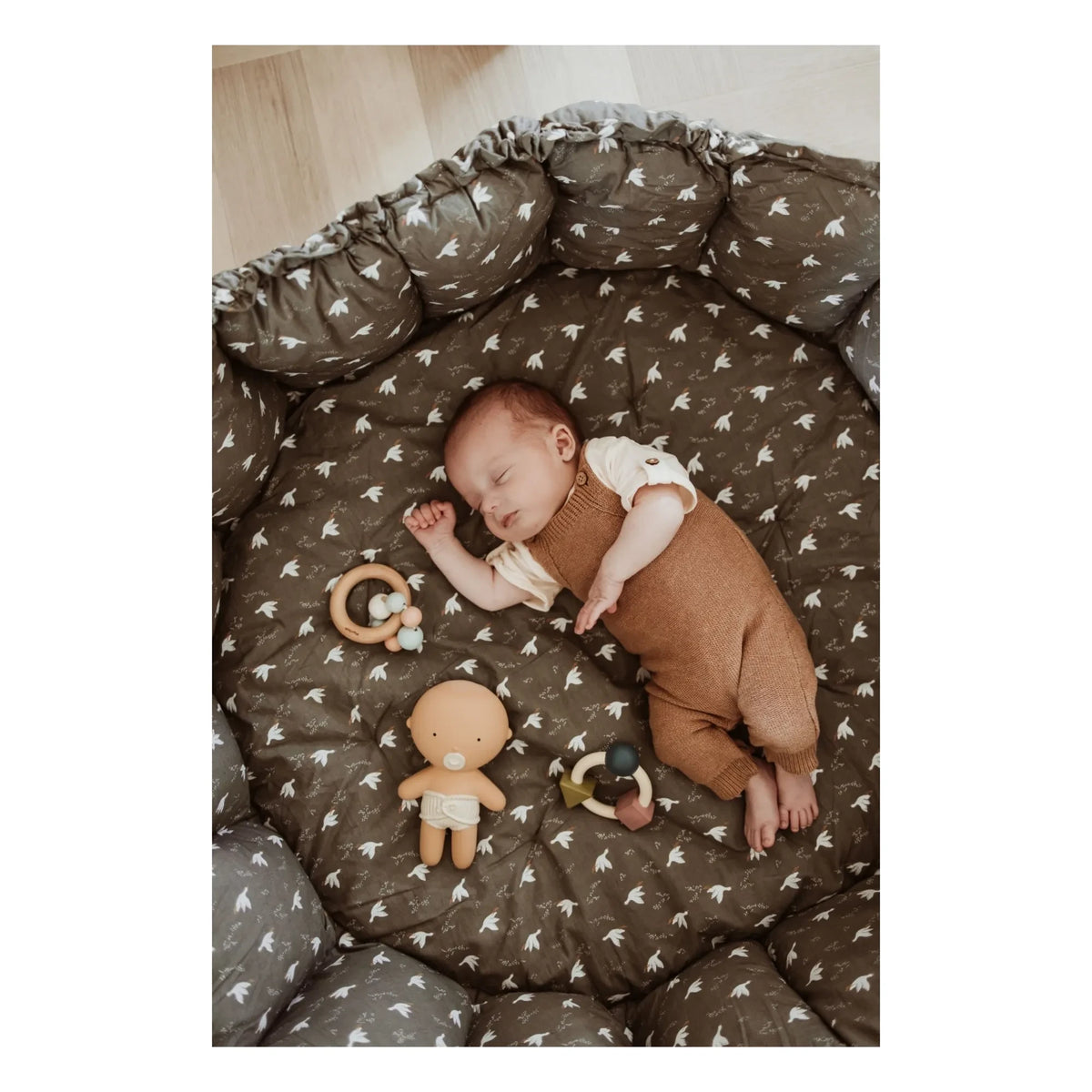 Play and Go - Coco Play Mat - Birds | Khaki