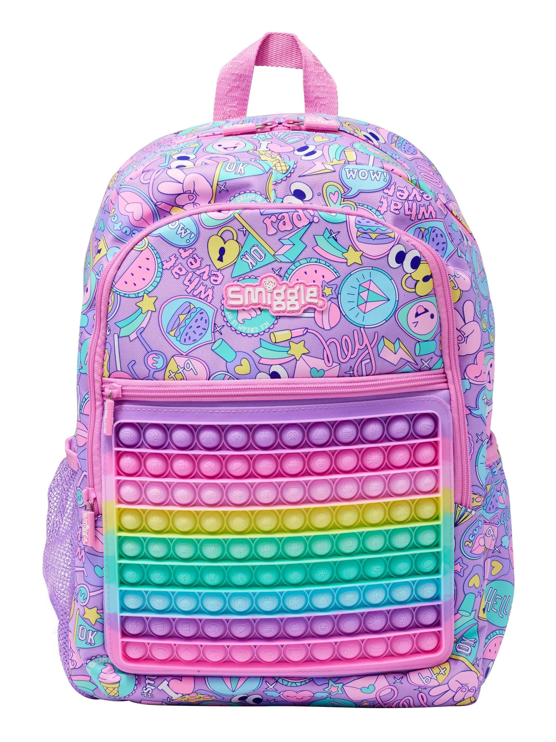 Smiggle - Popem Okul Sırt Çantası-Dinossi