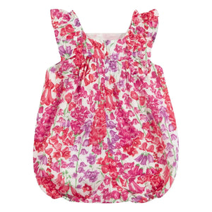 Tartine et Chocolat - Liberty ruffled jumpsuit | Candy pink