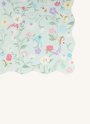 Meri Meri - Ladurée small floral patterned paper napkins - 16-piece set