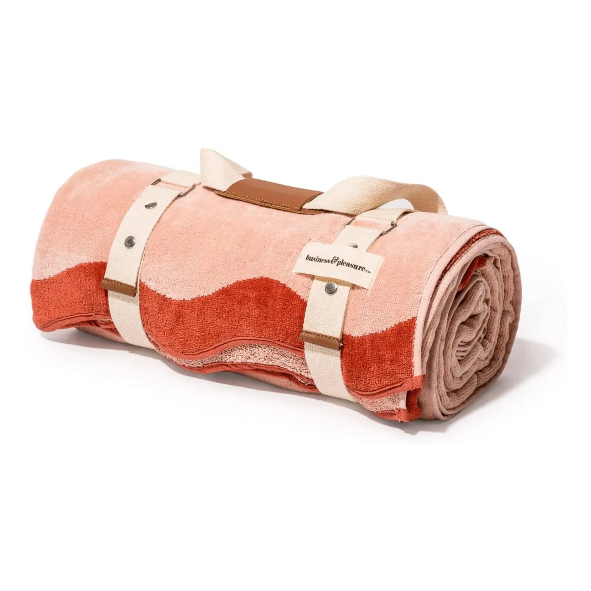 Business & Pleasure Co. - Perforated beach towel | Pink
