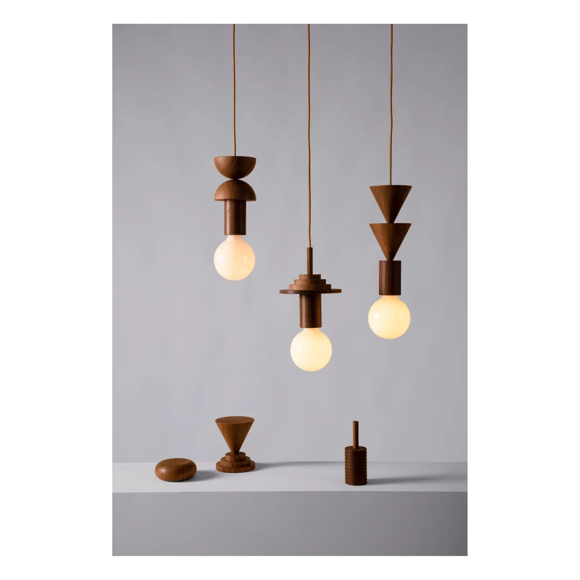 Schneid Studio - Junit Pino Pendant Lamp | Walnut