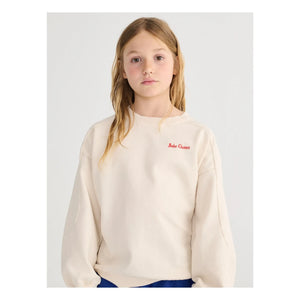 Bobo Choses - Niche Sweat Organik Pamuk | Beyaz