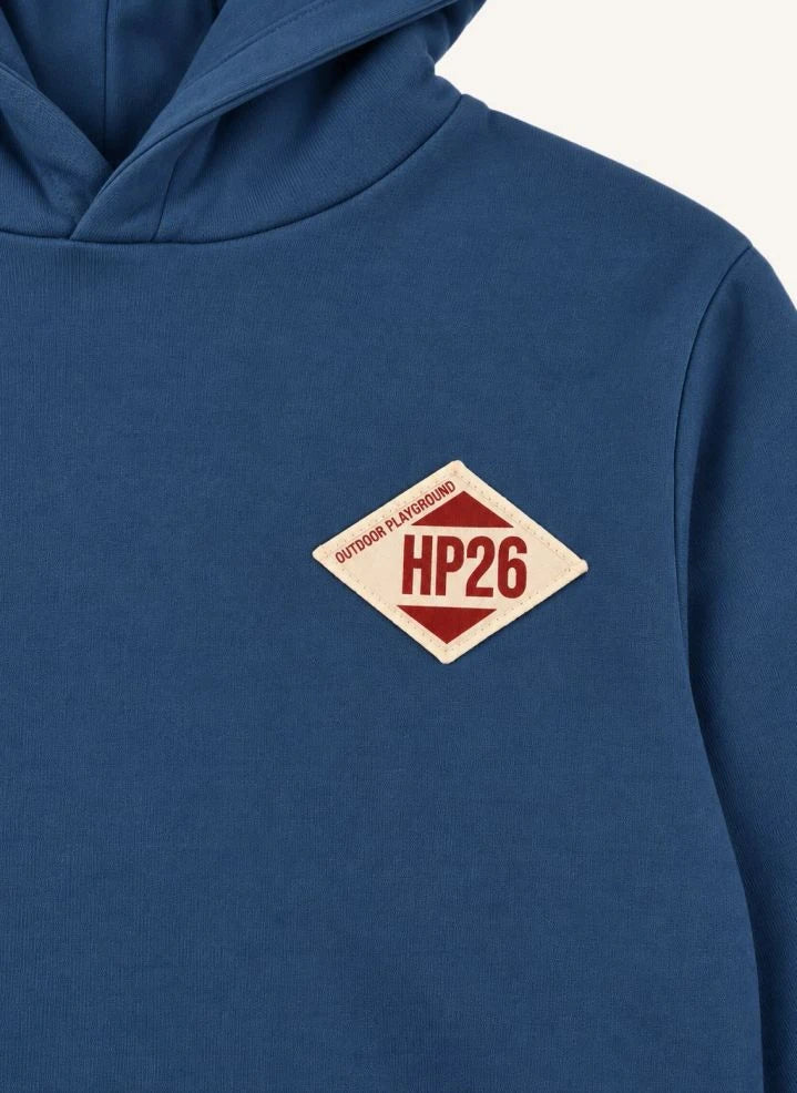 Hundred Pieces - Pat Freedom Organic Cotton Sweatshirt | Gray Blue