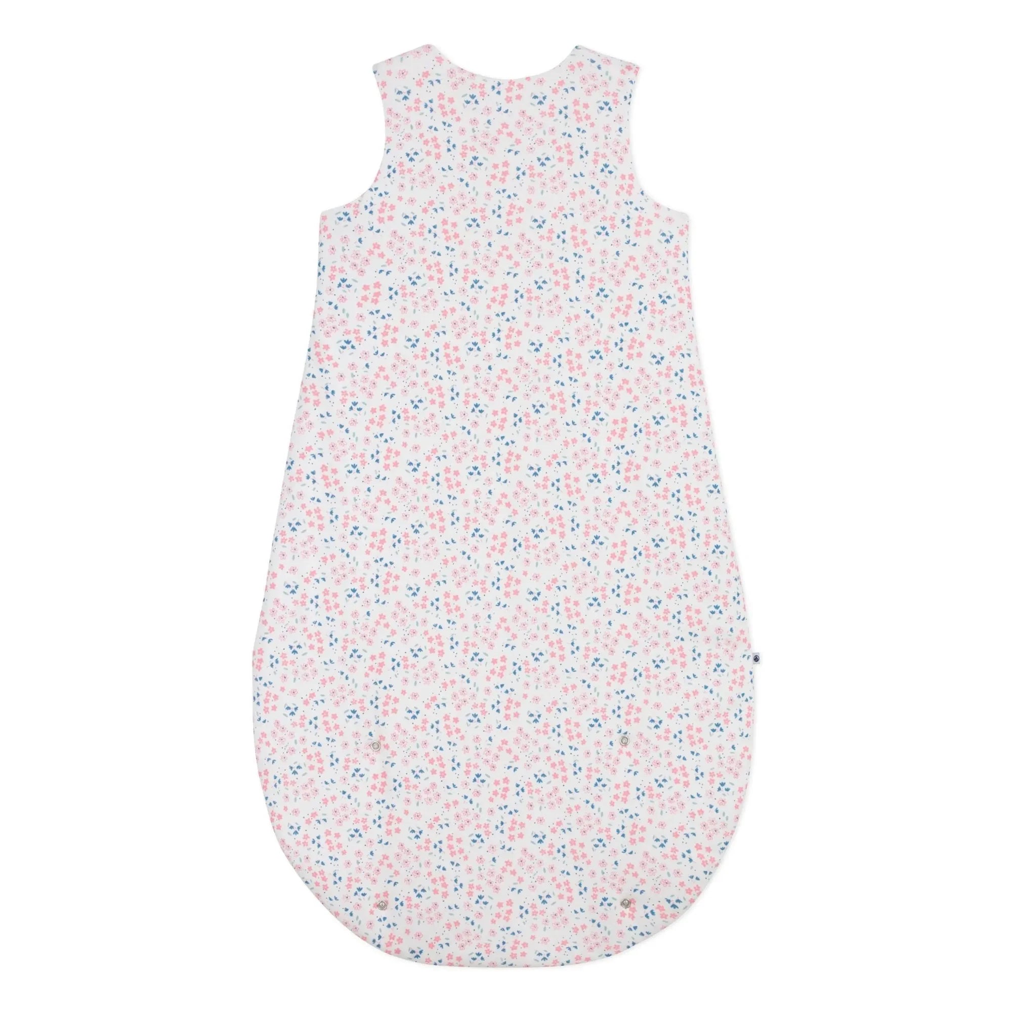Petit Bateau - Fleurie Organik Pamuk uyku tulumu | Beyaz