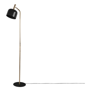 Present Time - Enamel Smart Floor Lamp | Black