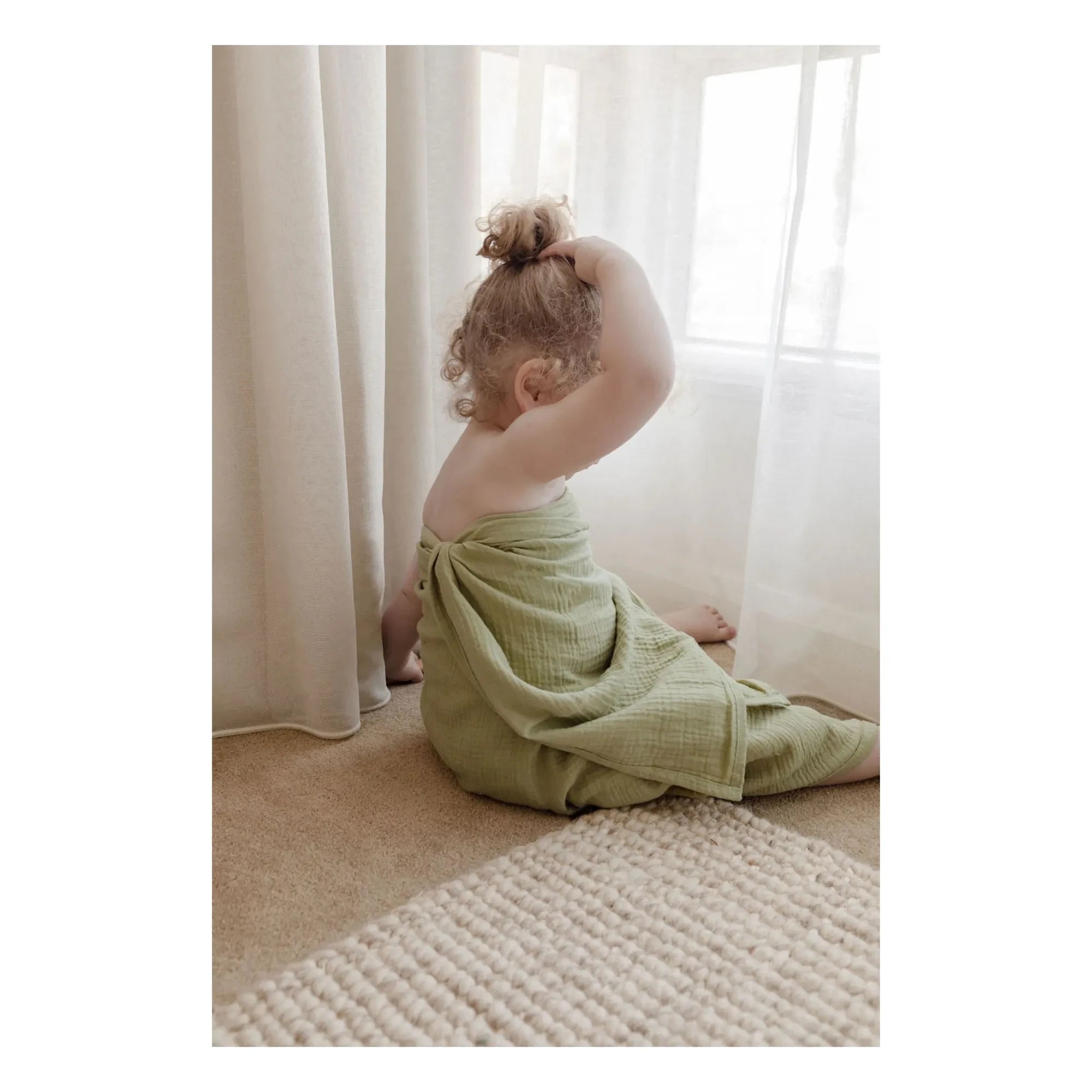 Soft Spot - Organic Cotton Swaddle | Avocado
