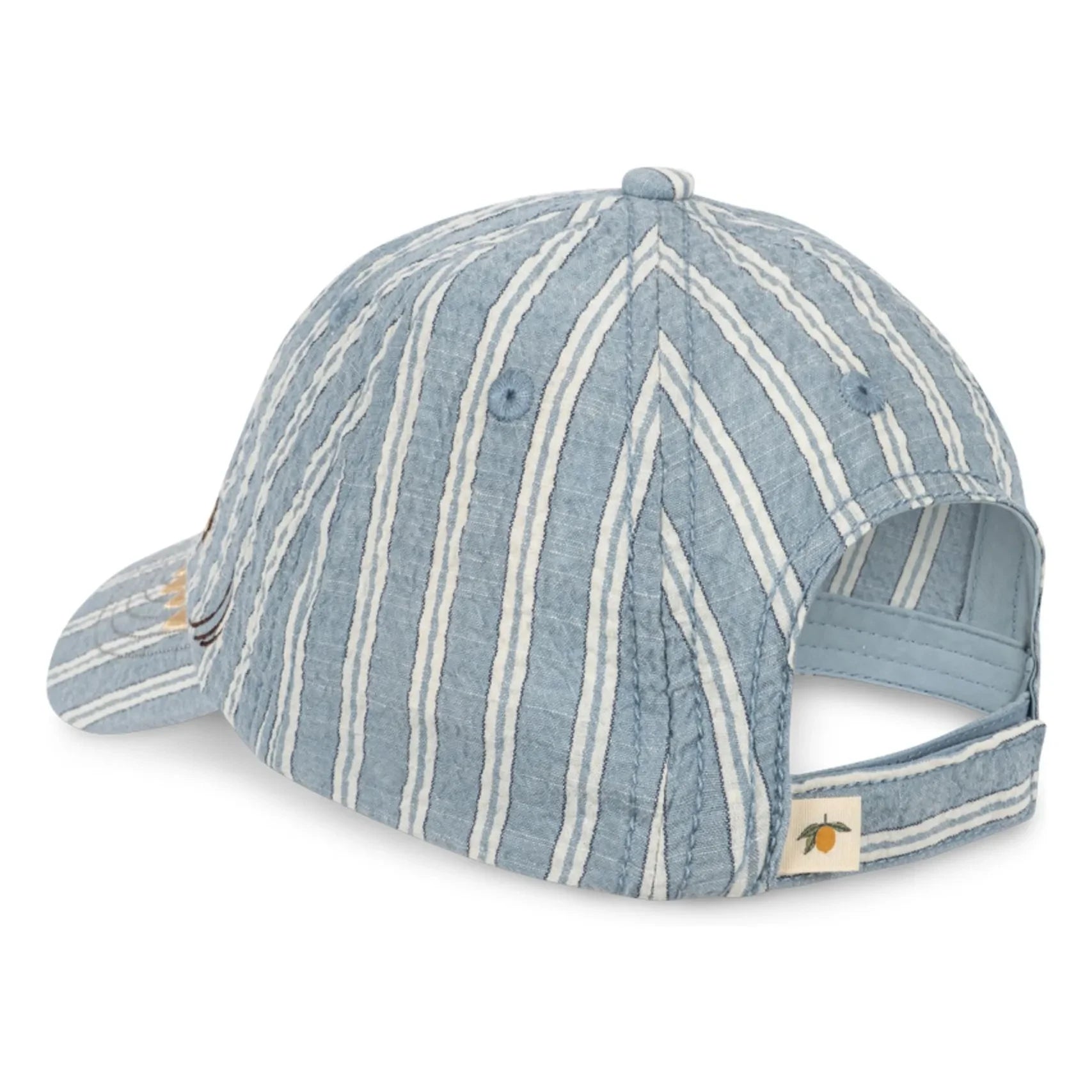Konges Sløjd - Elliot Organic Cotton Striped Hat | Blue