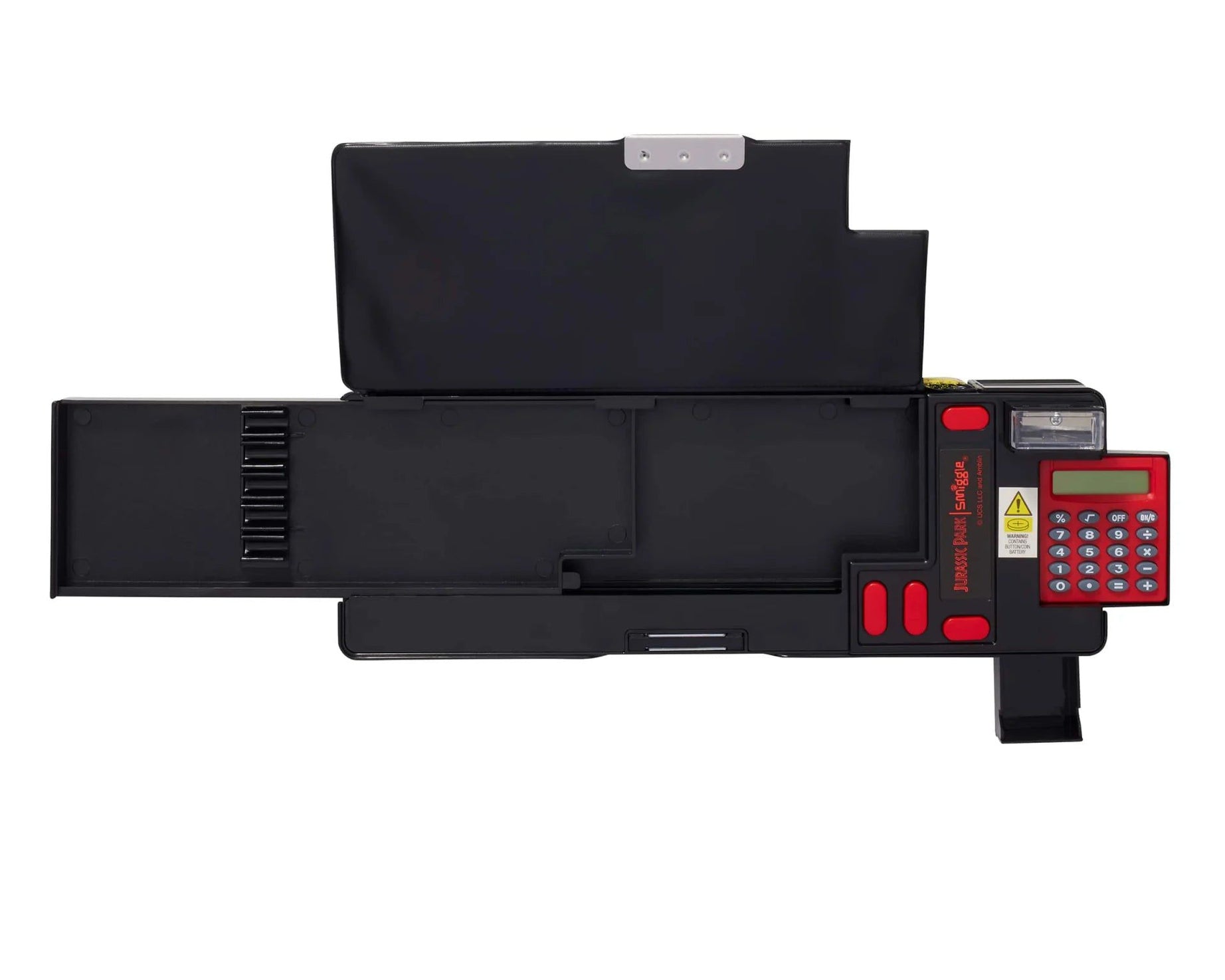 Smiggle - Jurassic Park Hesap Makineli Otomatik Kalem Kutusu-Dinossi