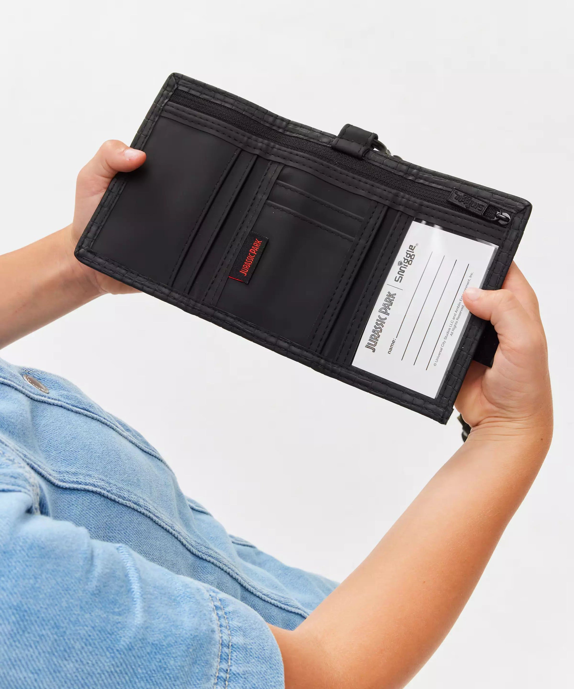 Smiggle - Jurassic Park Askılı Çocuk Cüzdanı-Dinossi