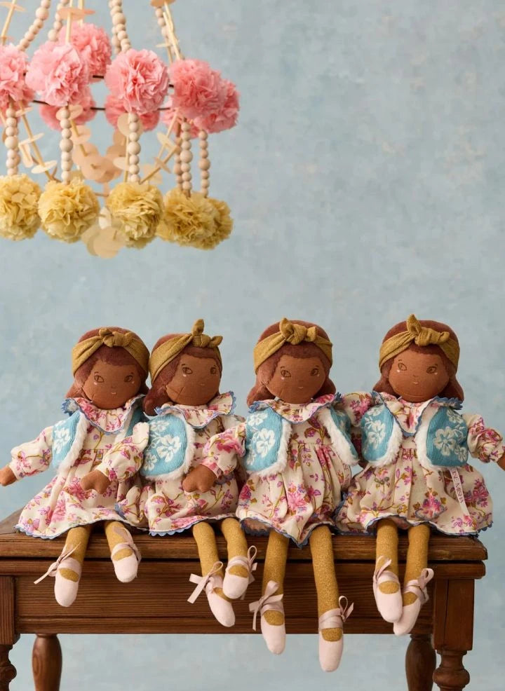 Louise Misha - Cherry bebek - Louise Misha x Moulin Roty | Kahverengi
