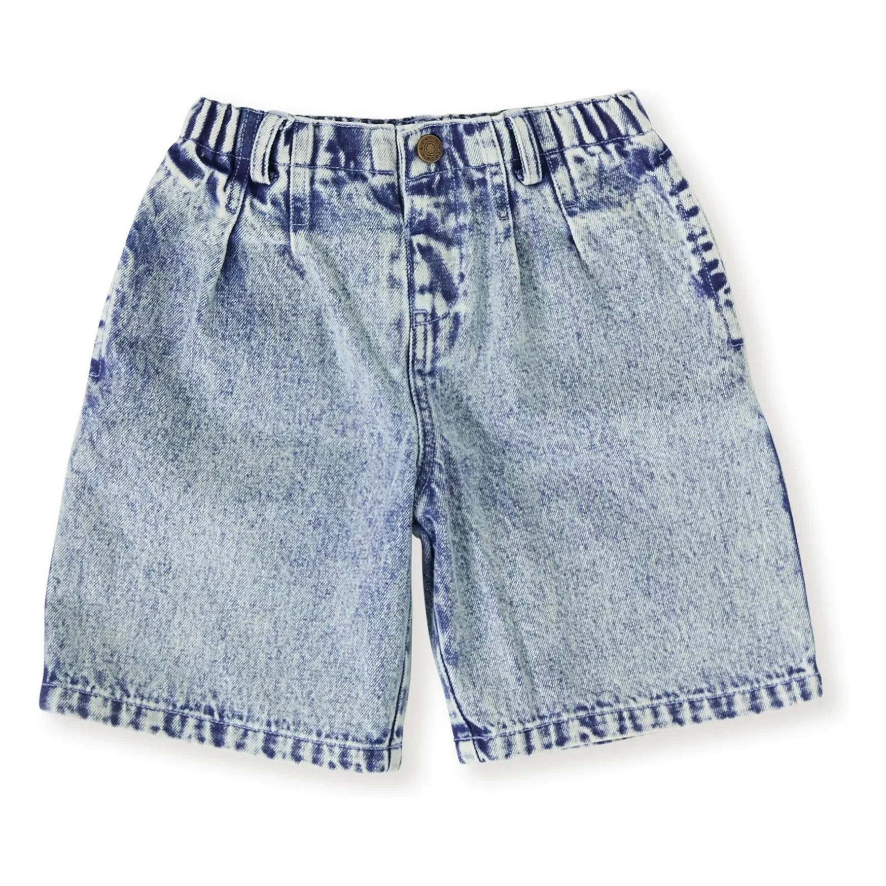 Goldie + Ace - Goldie+Ace x Smallable Exclusive - Kirby Bermuda Shorts | Blue