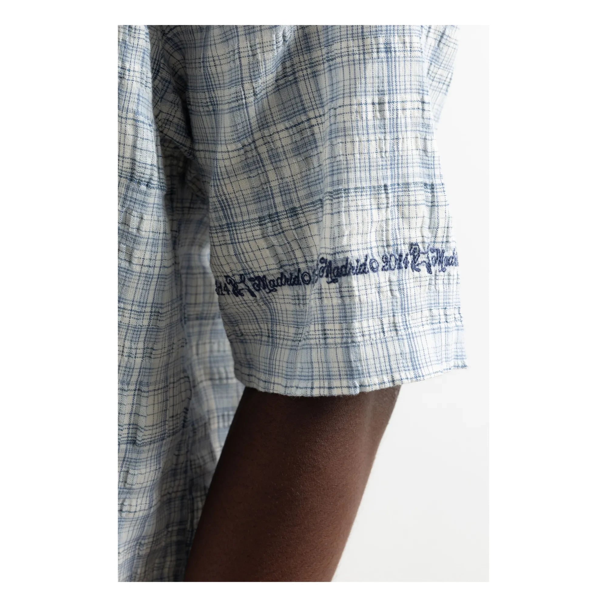 Edmmond Studios - Carreaux Shirt | Light Blue