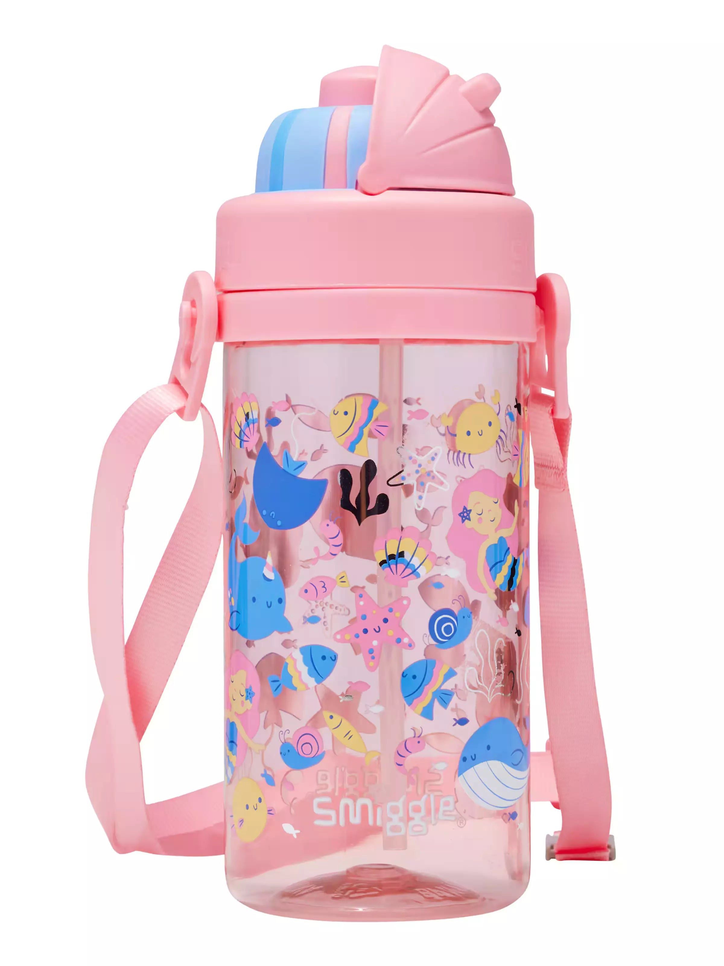 Smiggle - Over And Under Teeny Tiny BPAsız 400ML Suluk-Dinossi