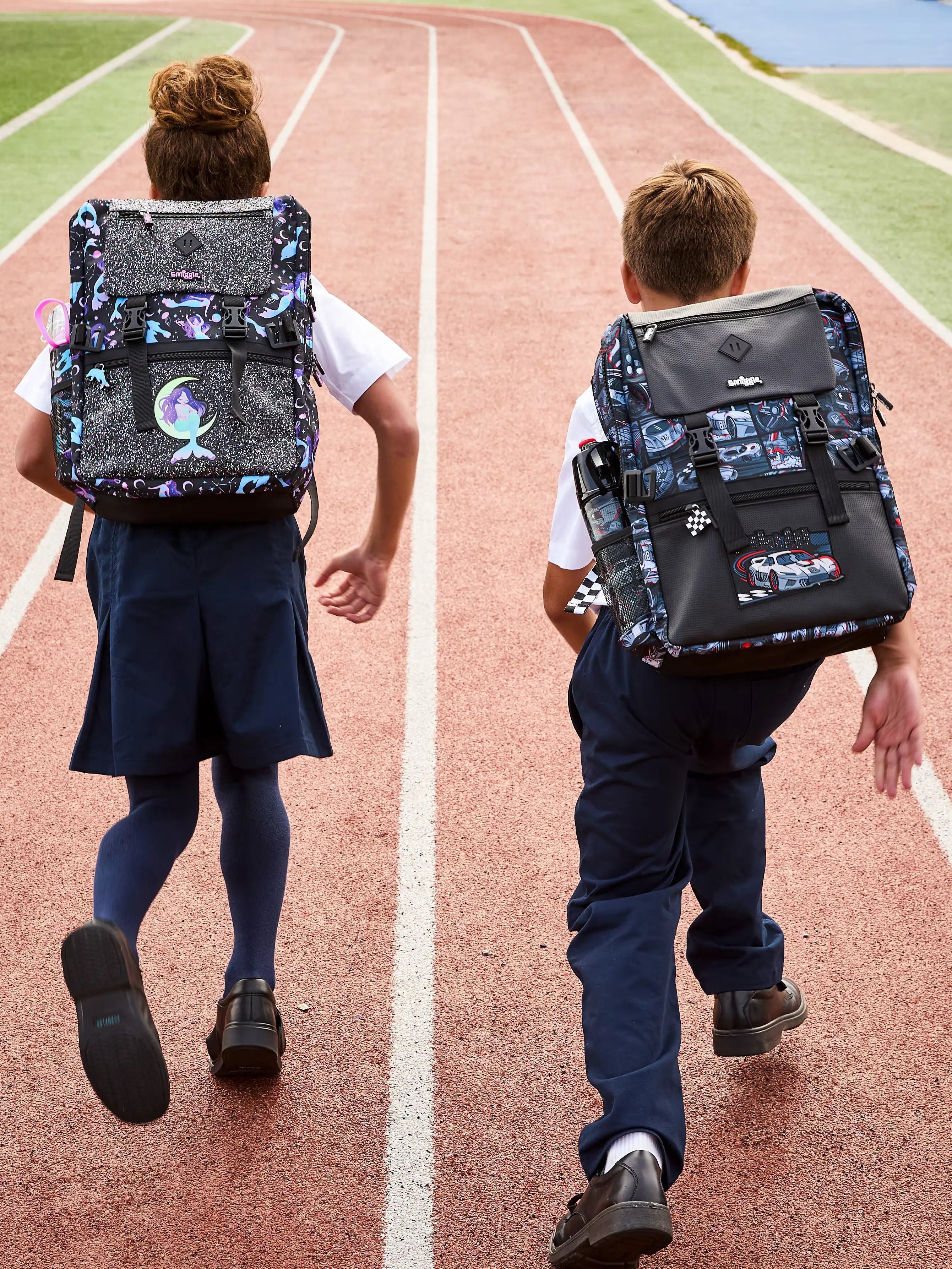 Smiggle - Limitless Ortaokul Sırt Çantası-Dinossi