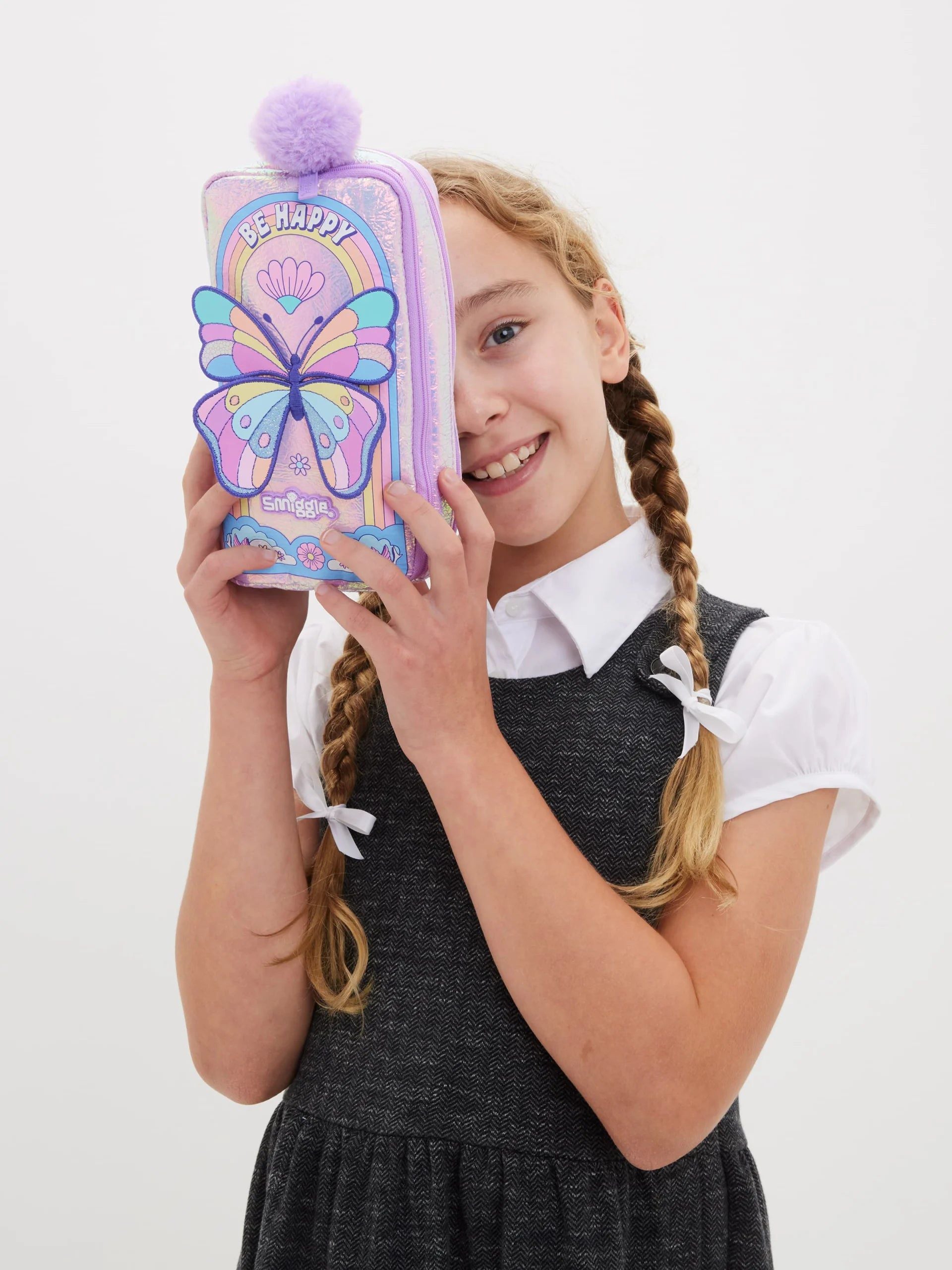 Smiggle - Limitless Klasik Kalem Kutusu-Dinossi