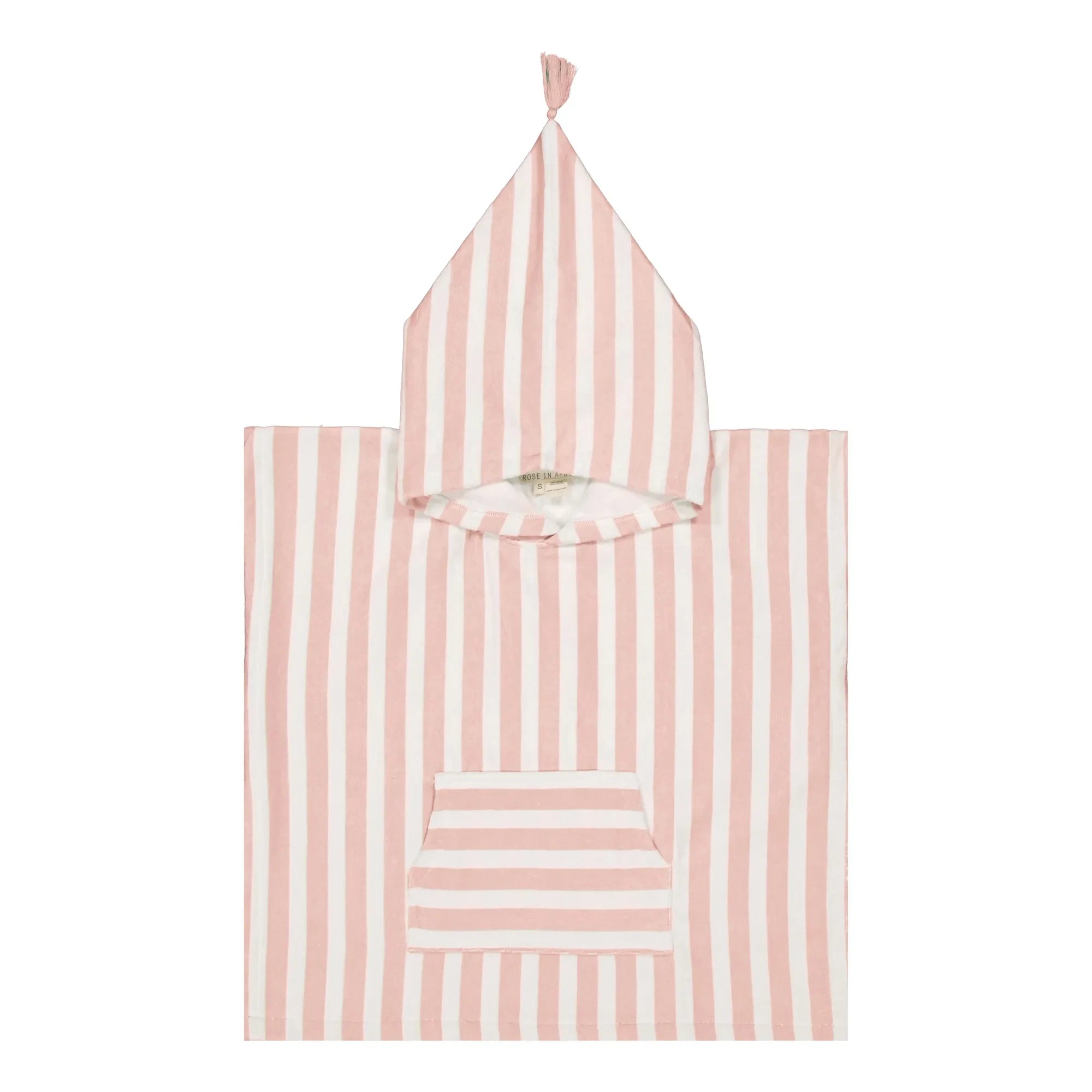 Rose in April - Suzon Striped Bath Wrap | Light Pink