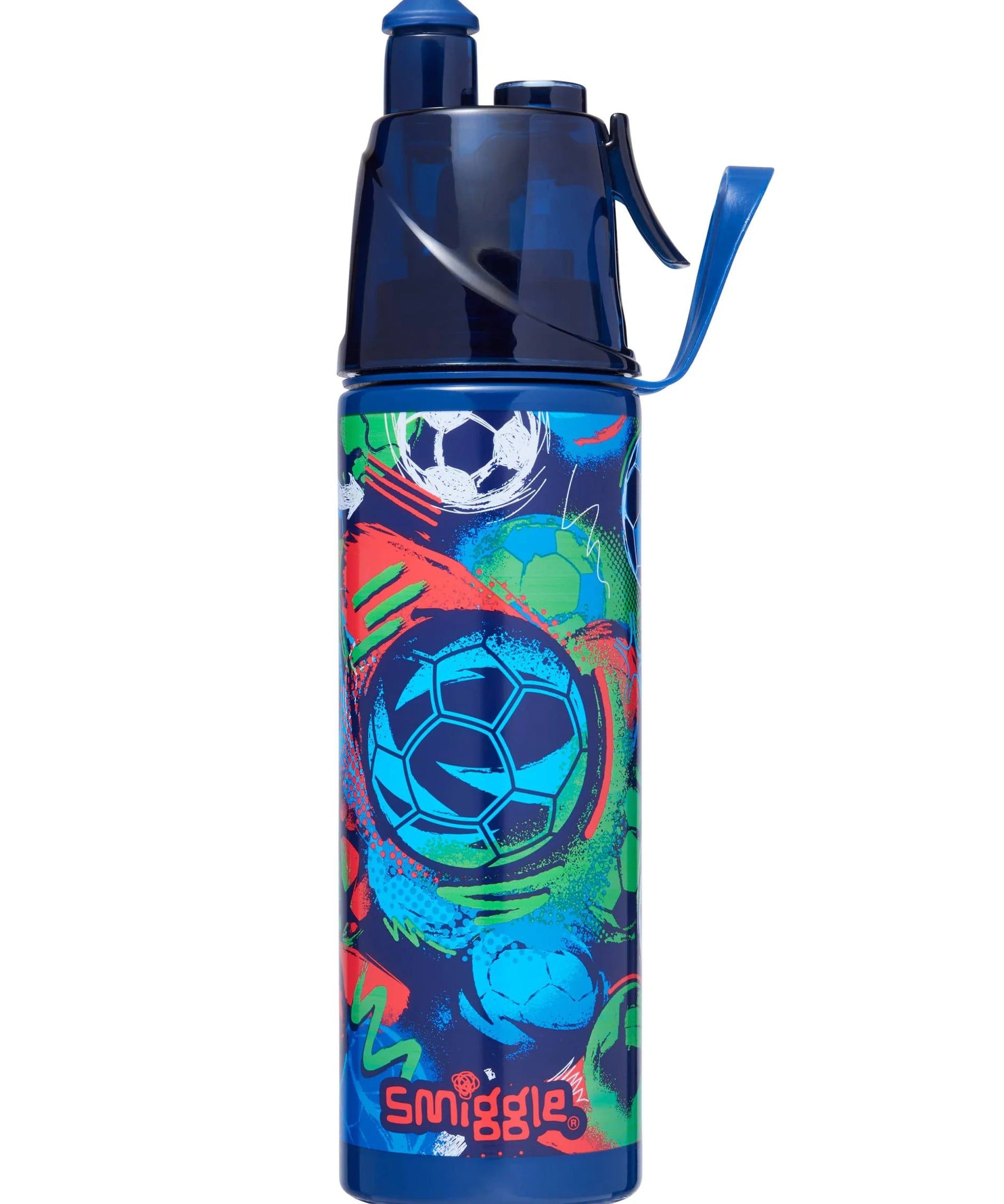 Smiggle - Limitless Su Püskürtmeli 500ML Çelik Matara-Dinossi