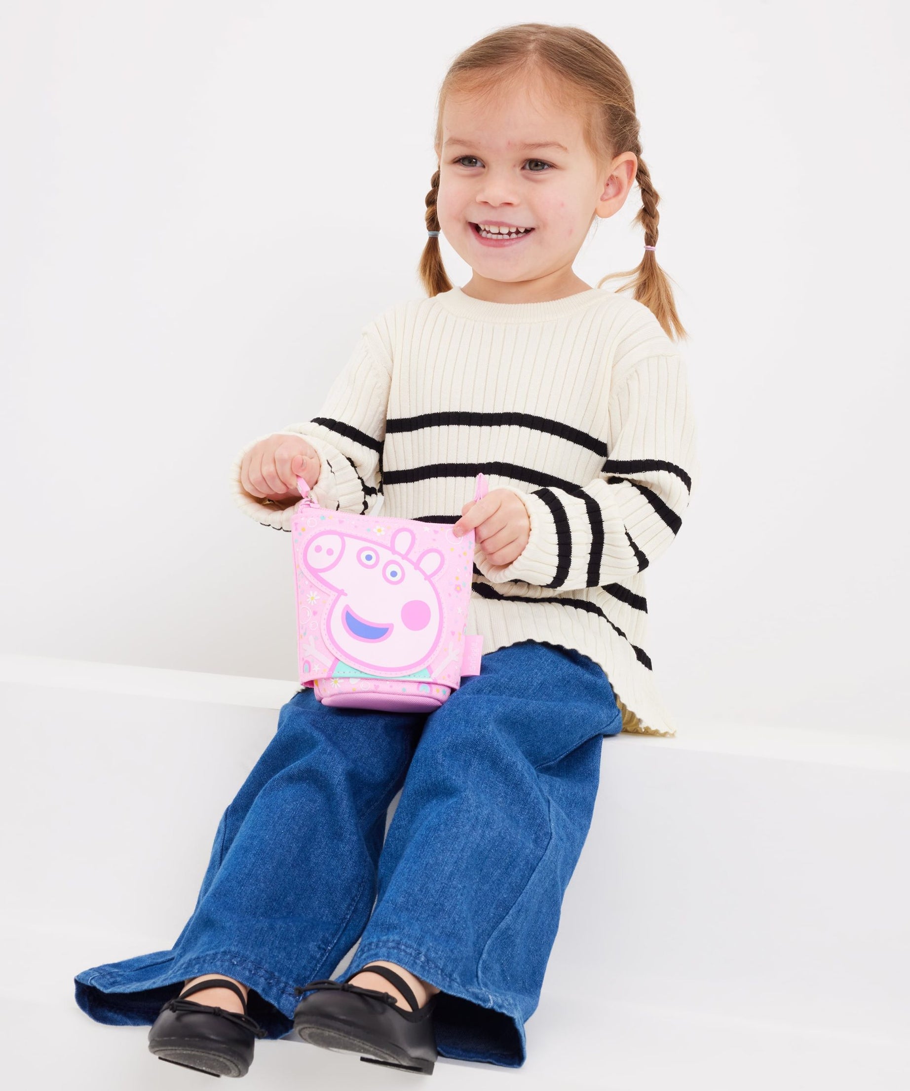 Smiggle - Peppa Pig 2si 1 Arada Kalem Kutusu-Dinossi