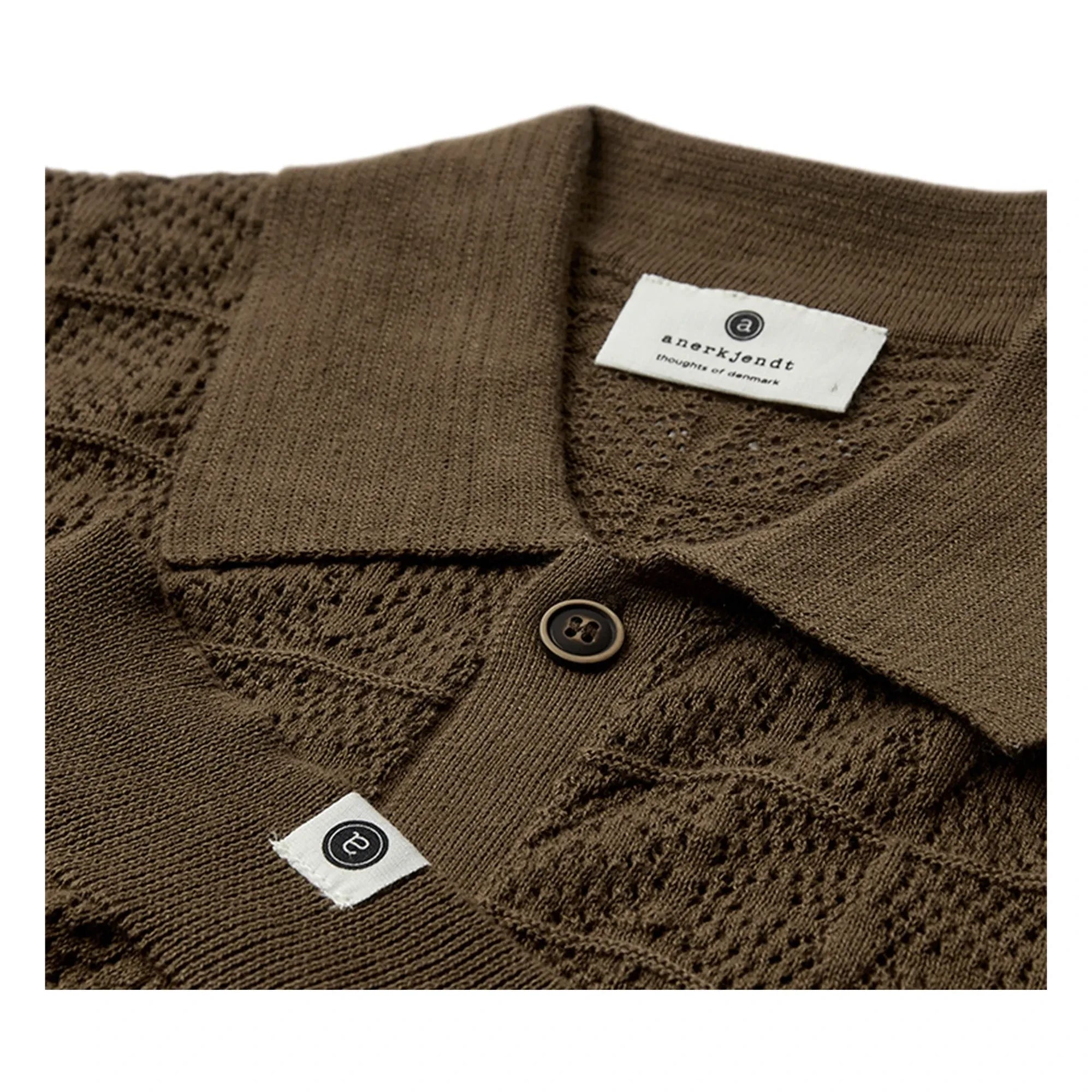 Anerkjendt - Polo Aksamuel Cardigan | Khaki