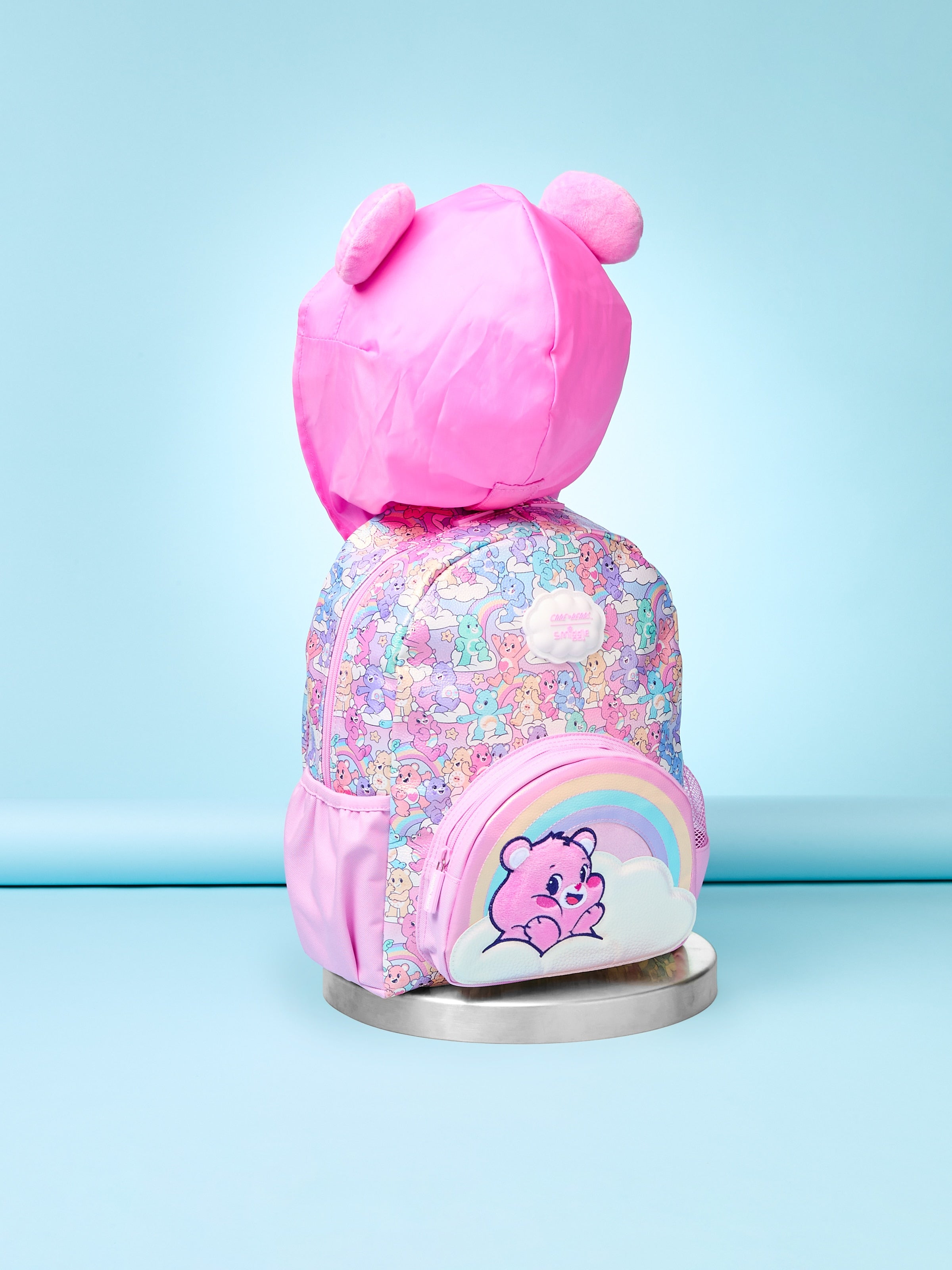Smiggle - Care Bears Hooded Kindergarten Backpack