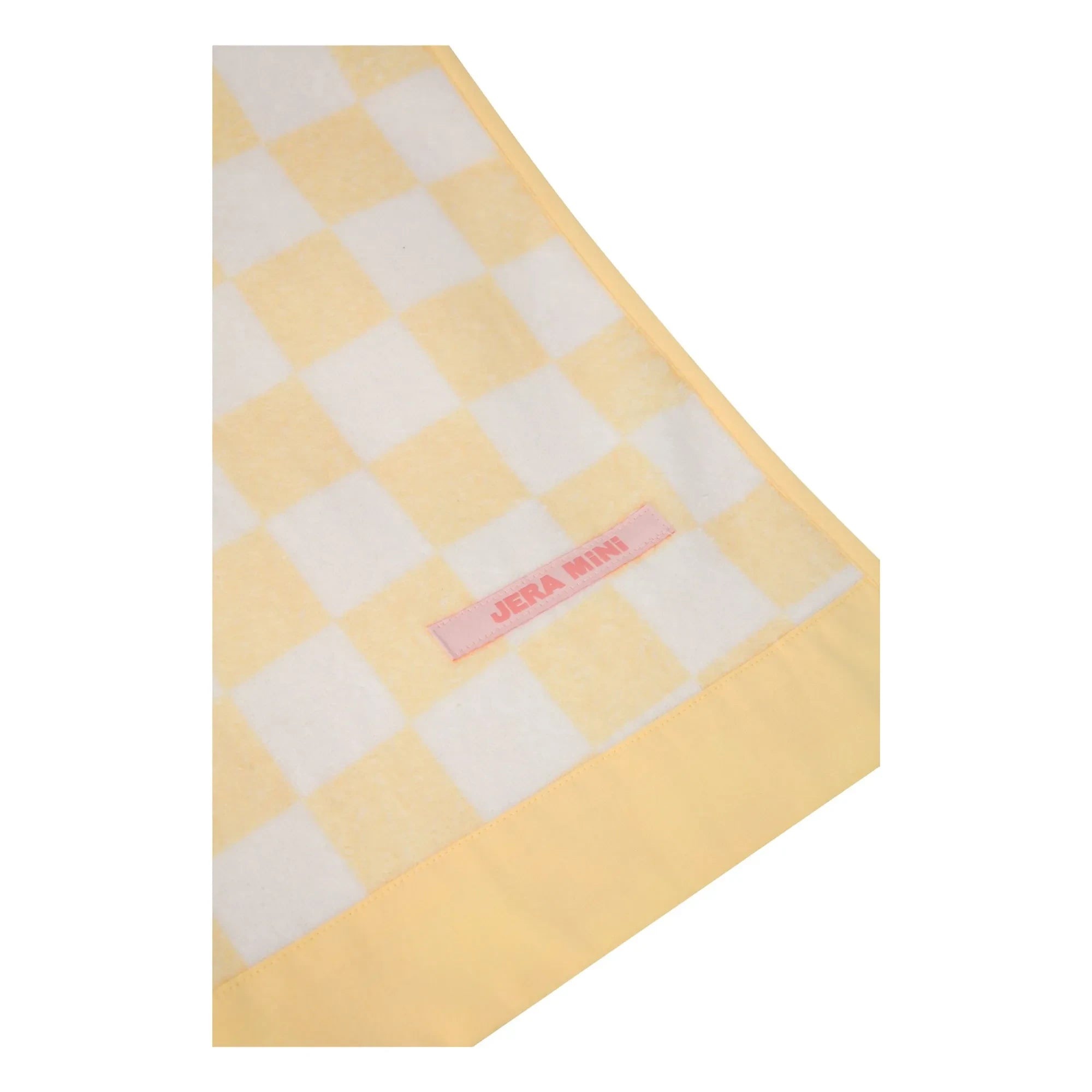 Jera Mini - Carreaux Eponge Beach Towel | Pale Yellow